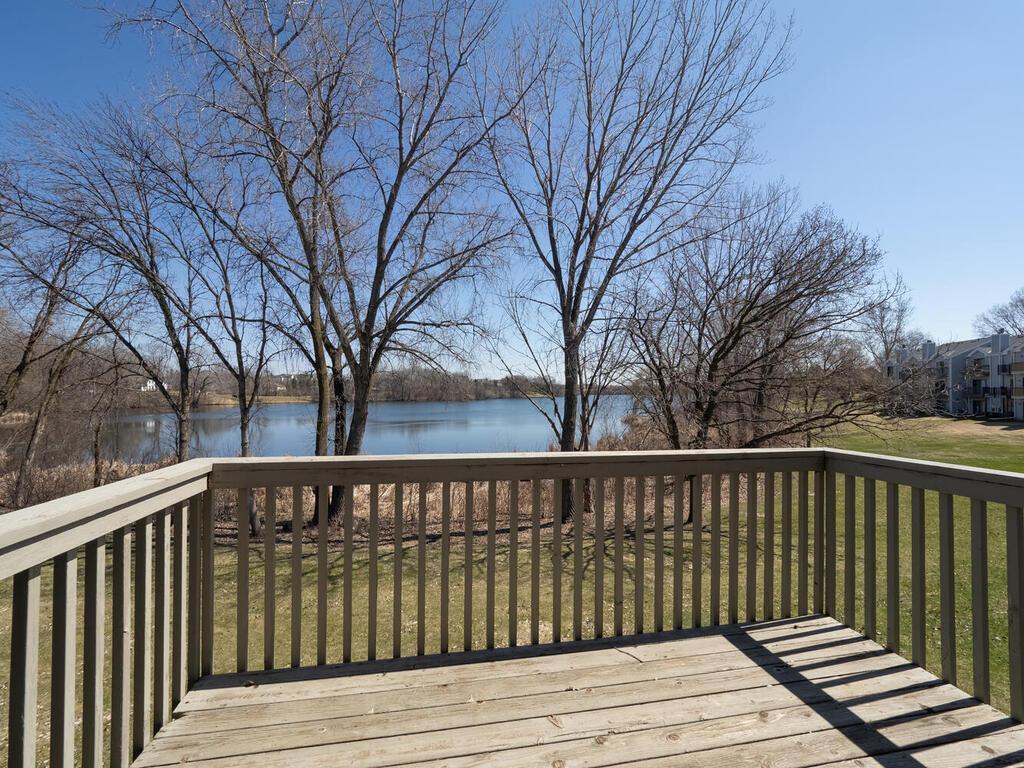 Lemay Lake views from deck just off main floor living room