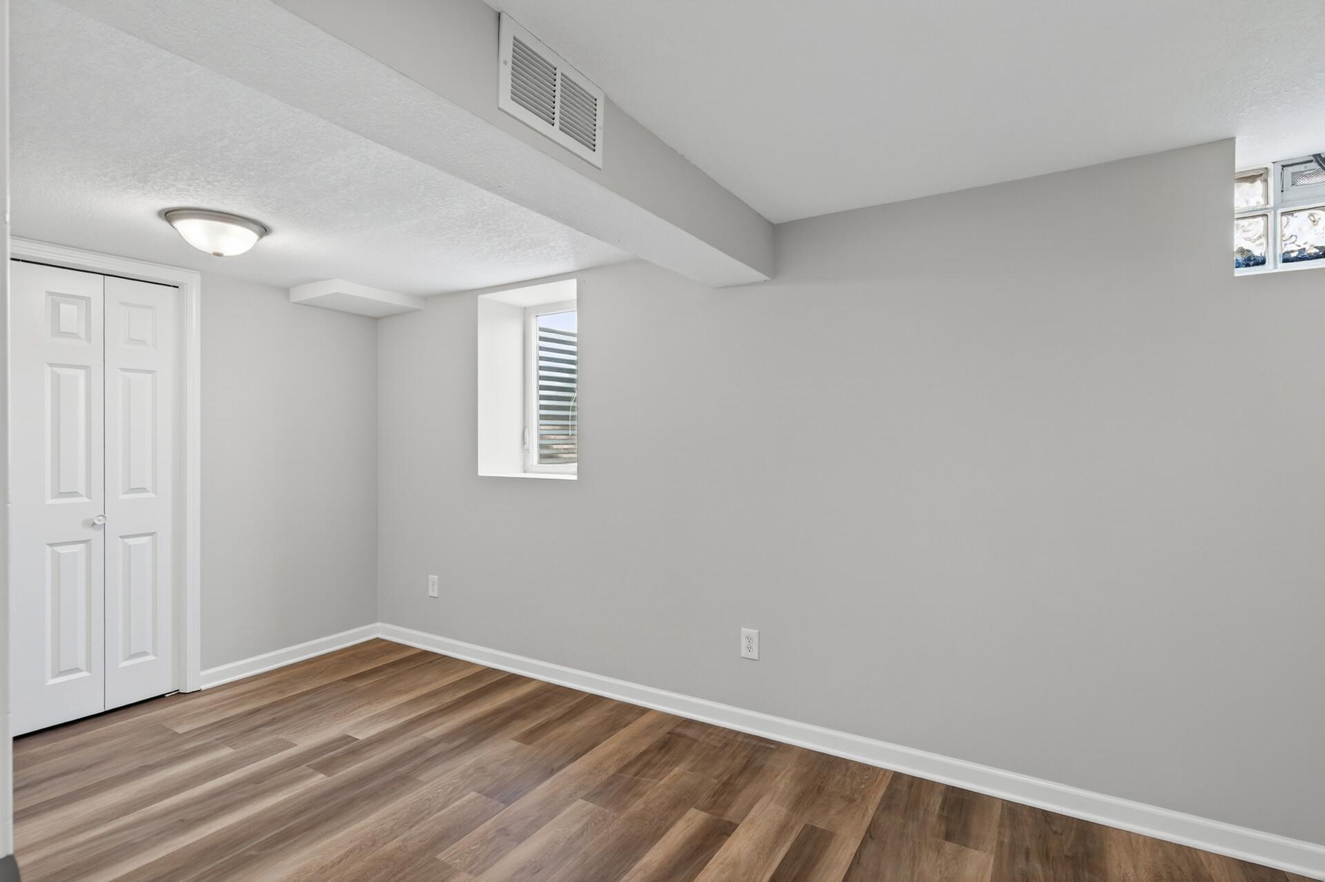 Third bedroom located on the lower level.