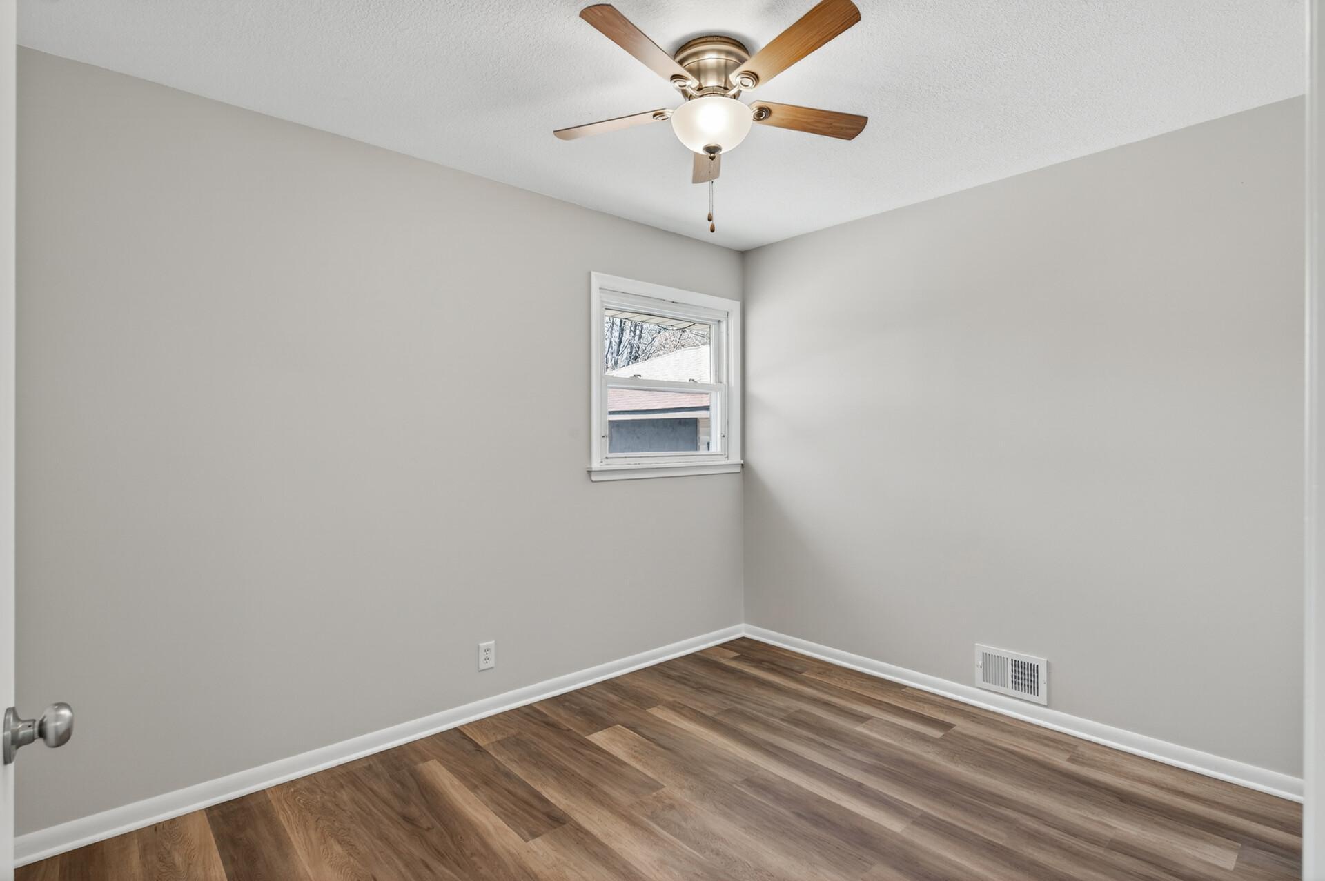 Second main level bedroom.