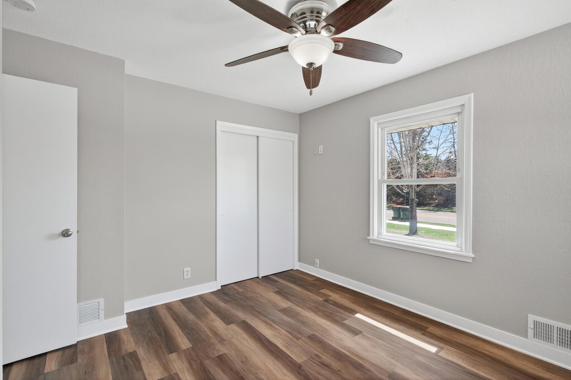 Plenty of closet space perfect for storing and organizing all your personal belongings.