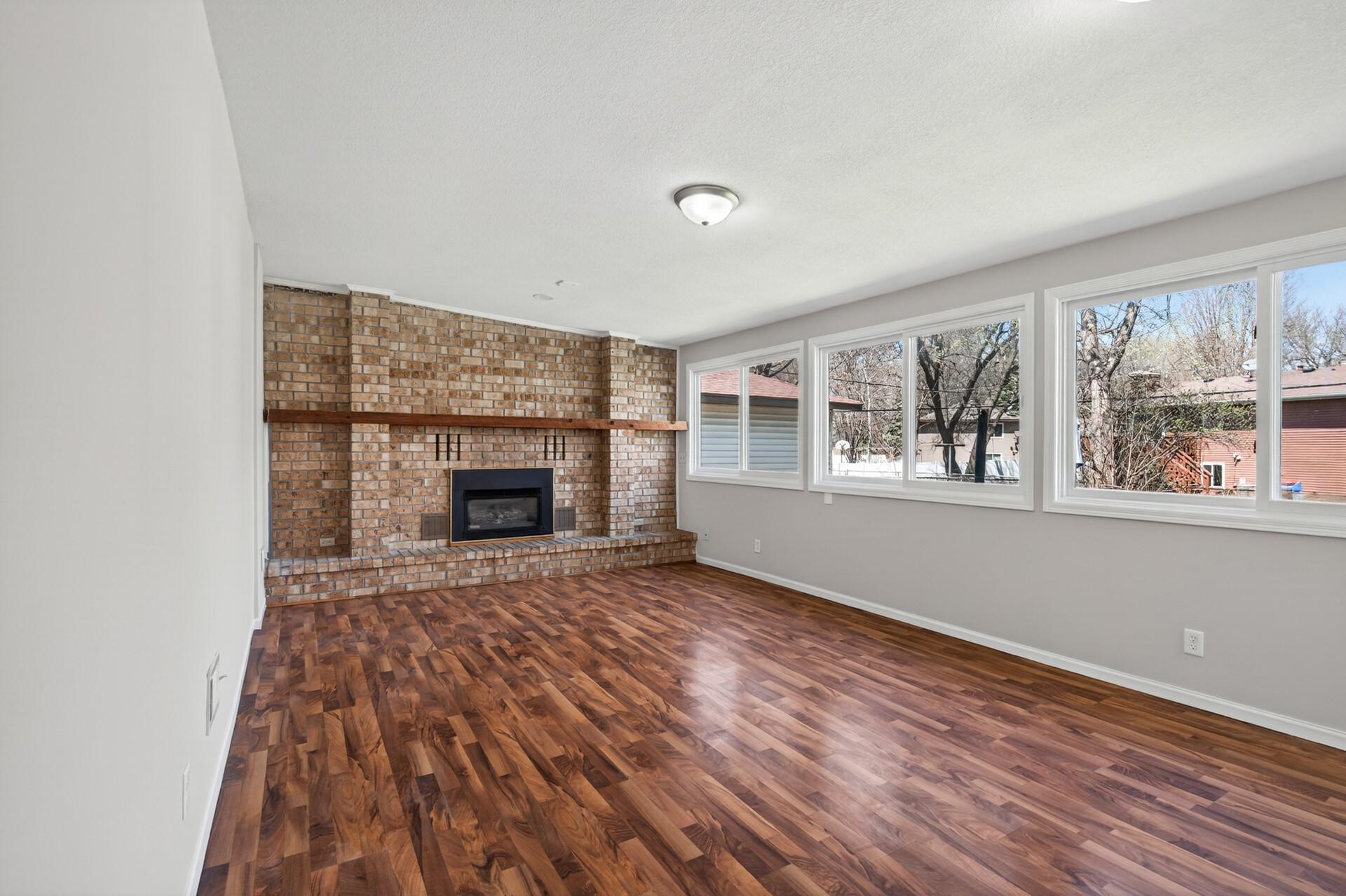 Transition into the main level family room, extending your living and entertaining space.