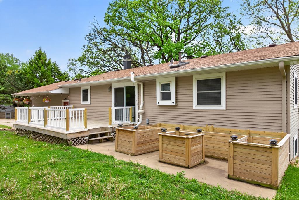 Raised garden beds provide the perfect space to grow fresh flowers, herbs, or vegetables right at home.