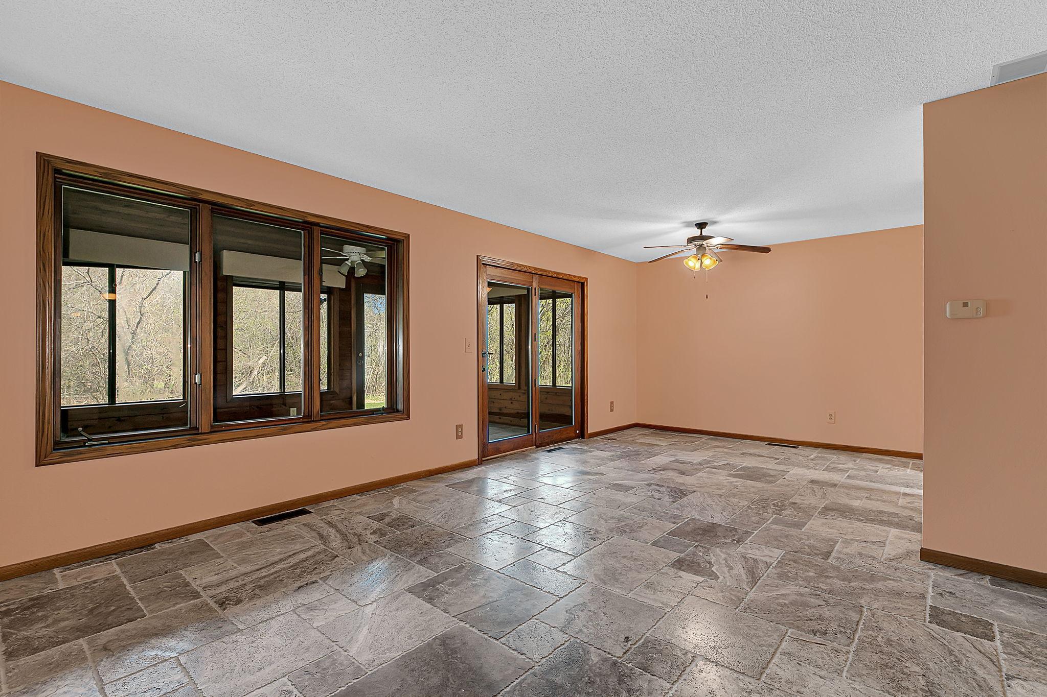 Leads to 3 season porch