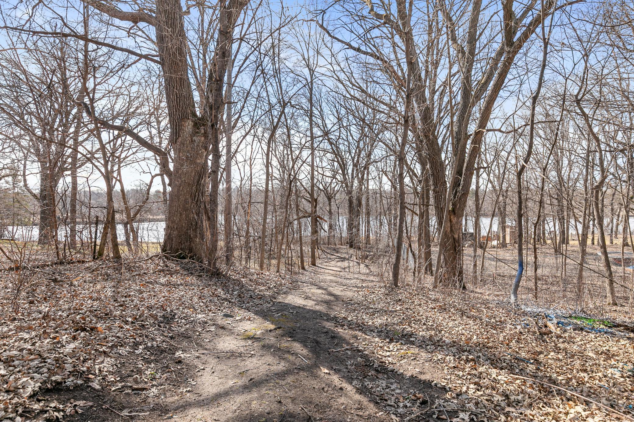 easement trail to the river