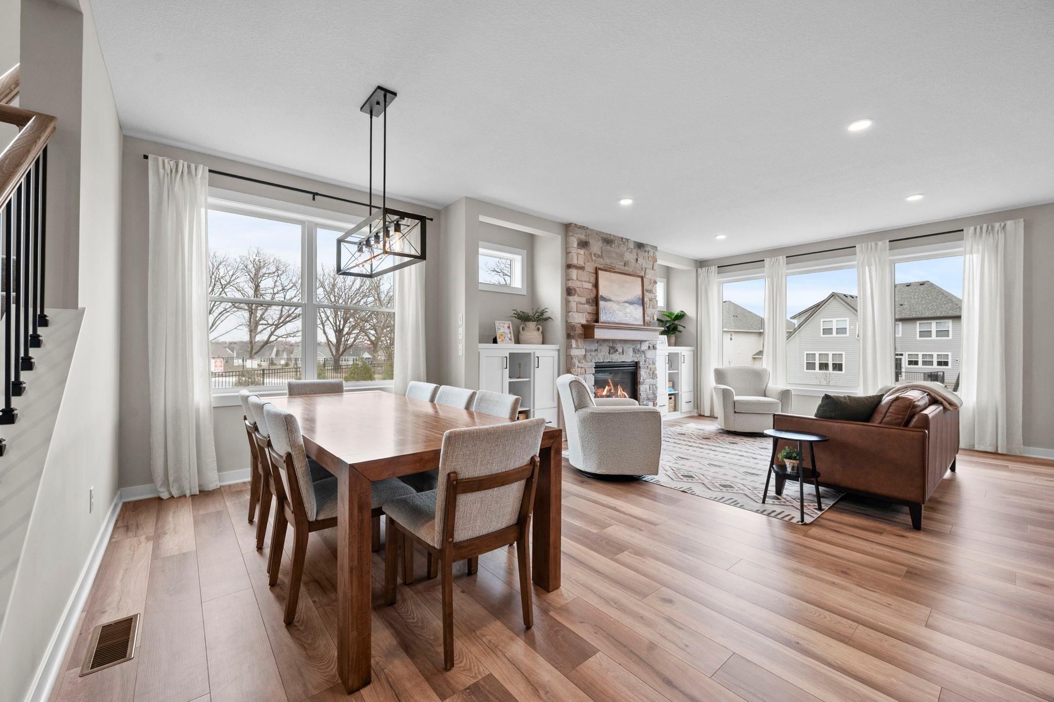 Formal dining space for a large table!