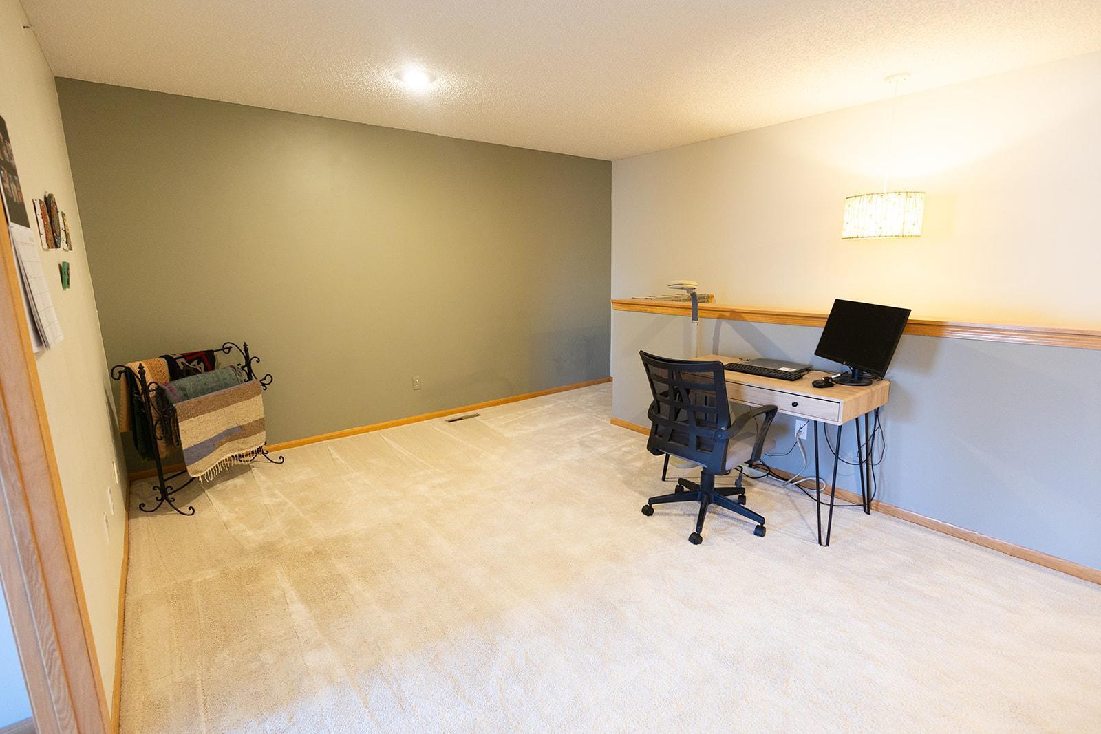 So many uses for this flexible loft space.