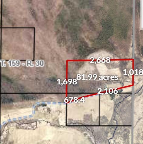 New approximate lines with addl acreage
