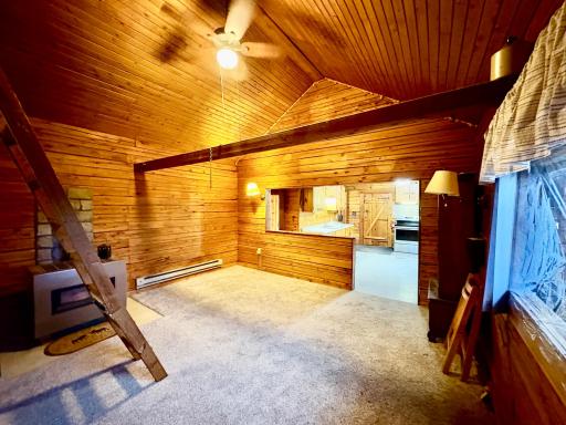 Living room to kitchen