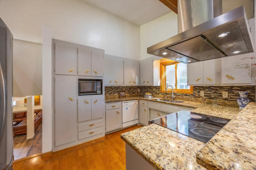 Cook with ease using an electric stove and proper exhaust ventilation for a healthier environment.
