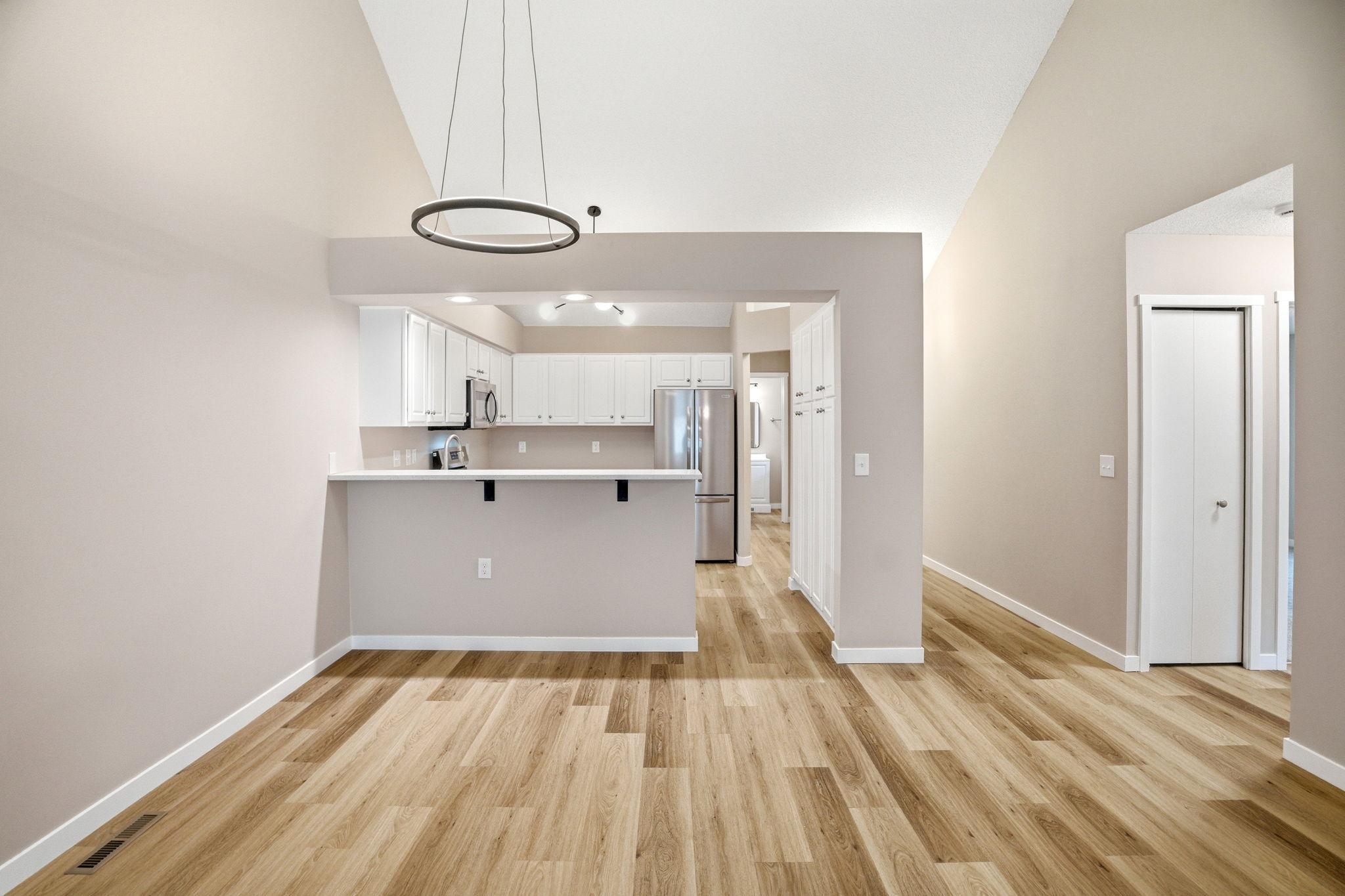 Dining area w/kitchen view