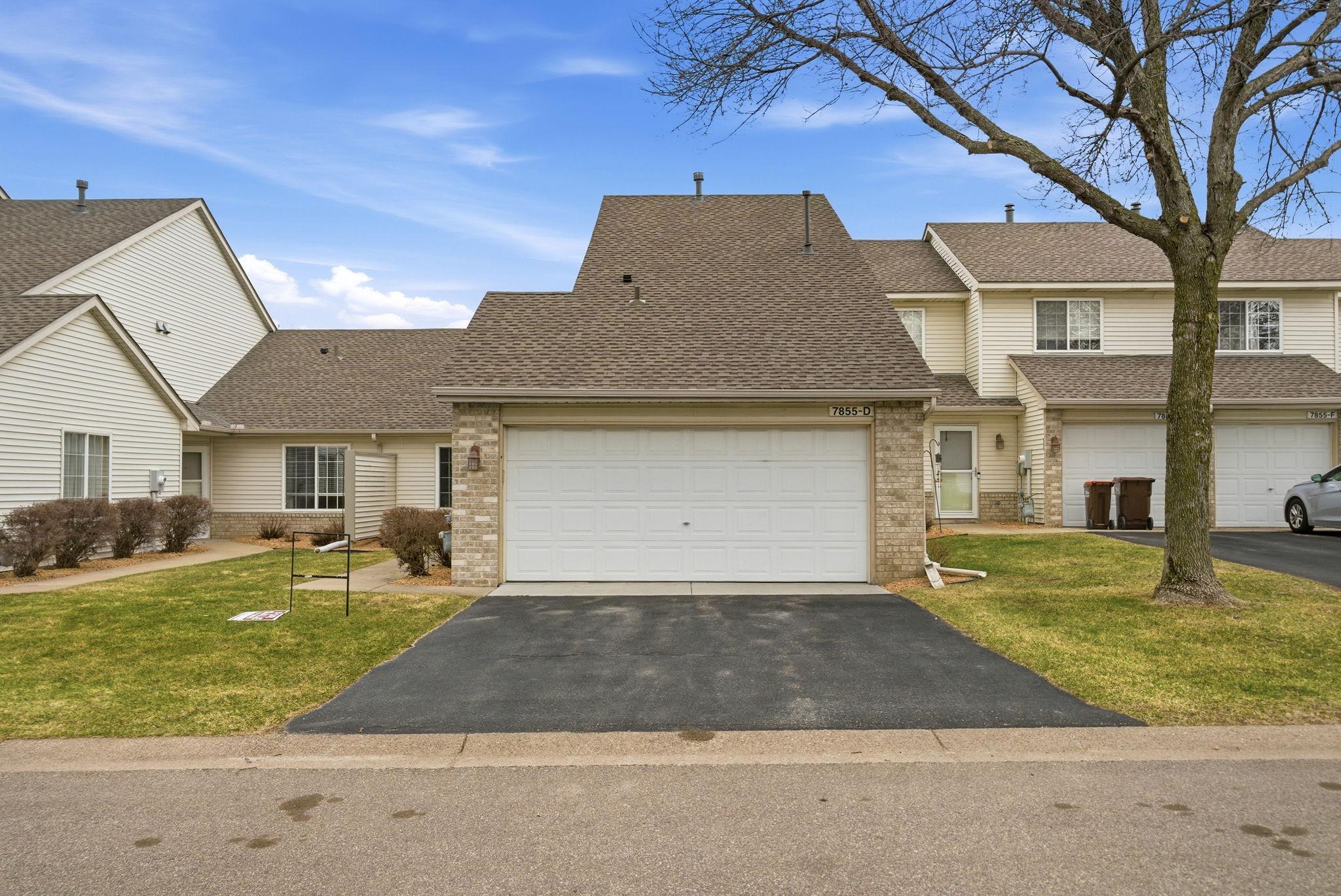 Front of house/garage