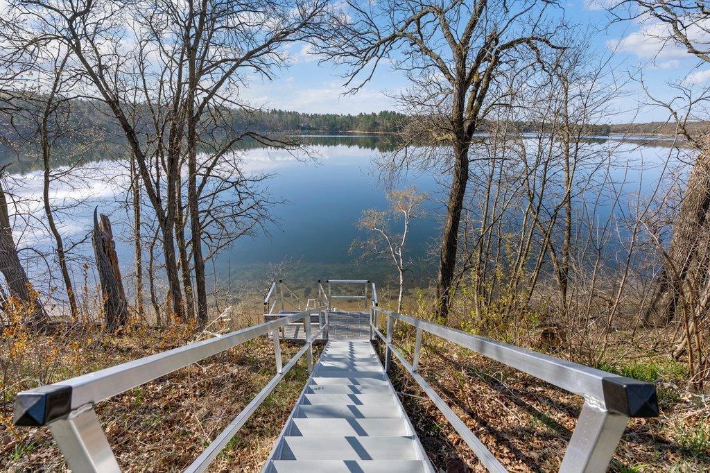 Stairs to Lake