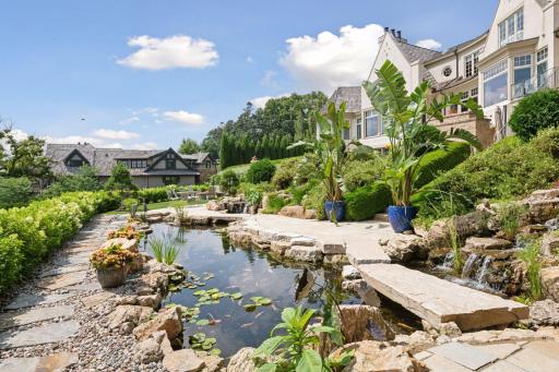 Your own Koi pond!