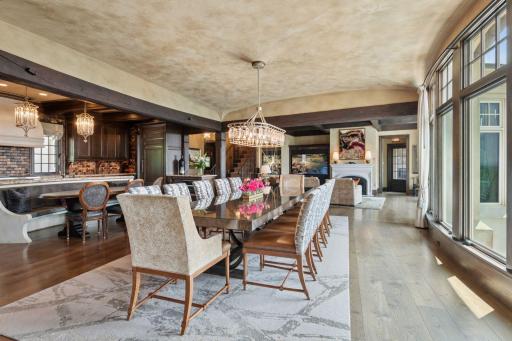 Each room flows effortlessly into the next, creating an inviting atmosphere that encourages relaxation and connection.