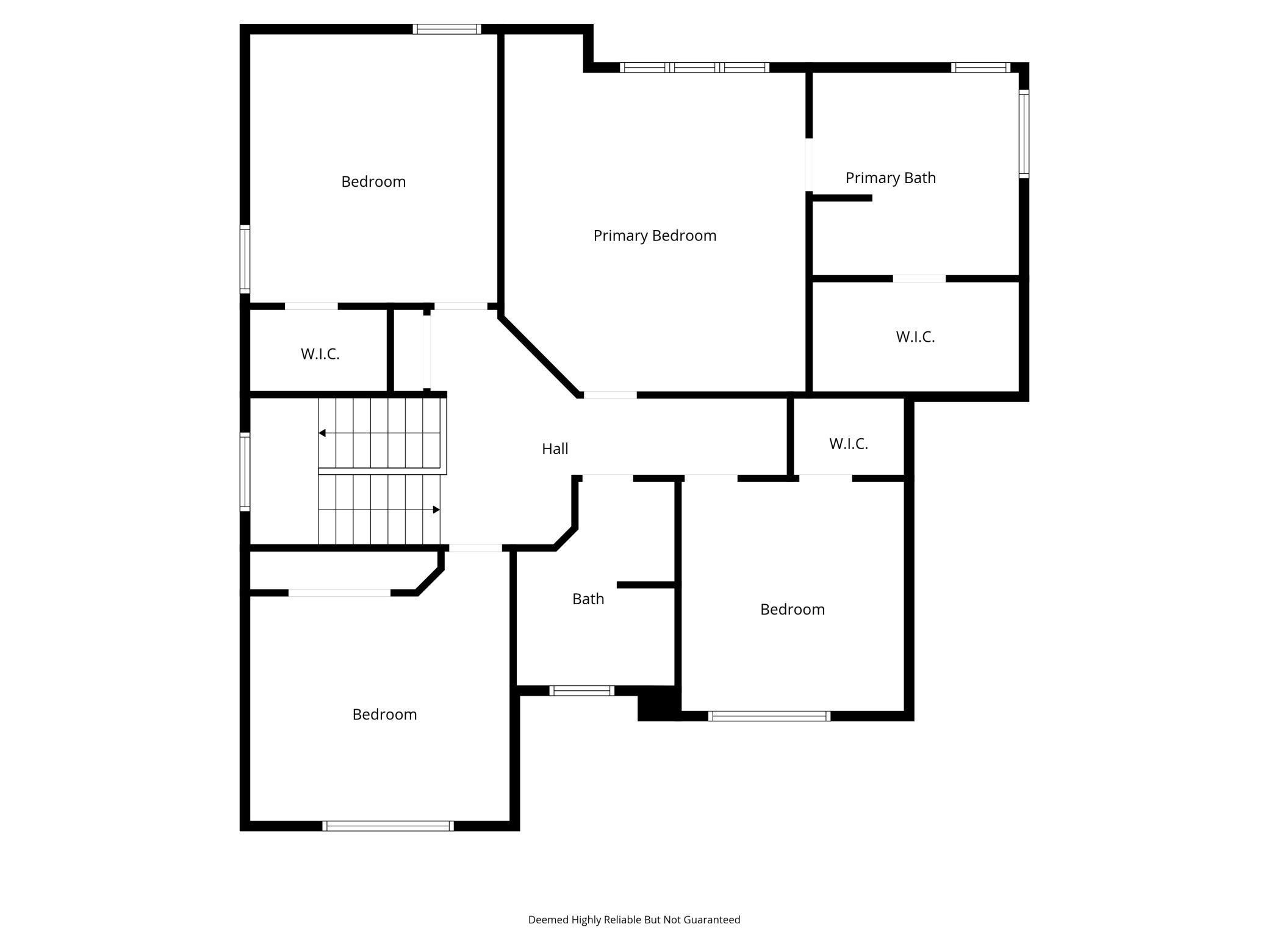 UPPER LEVEL FLOORPLAN