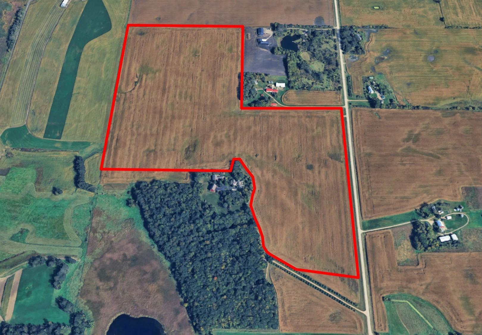 Property lines are estimated. 