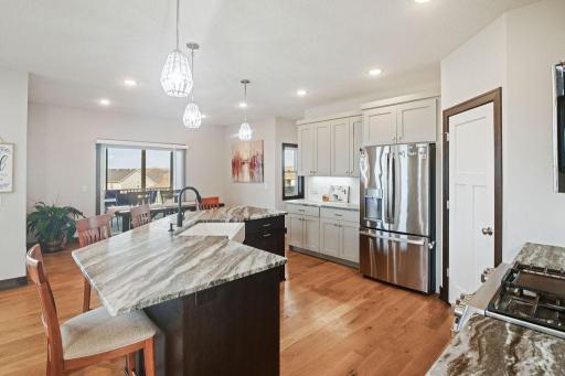 Custom Cabinet and Hard Granite Countertops