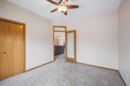 View from the second bedroom to the Living Room.