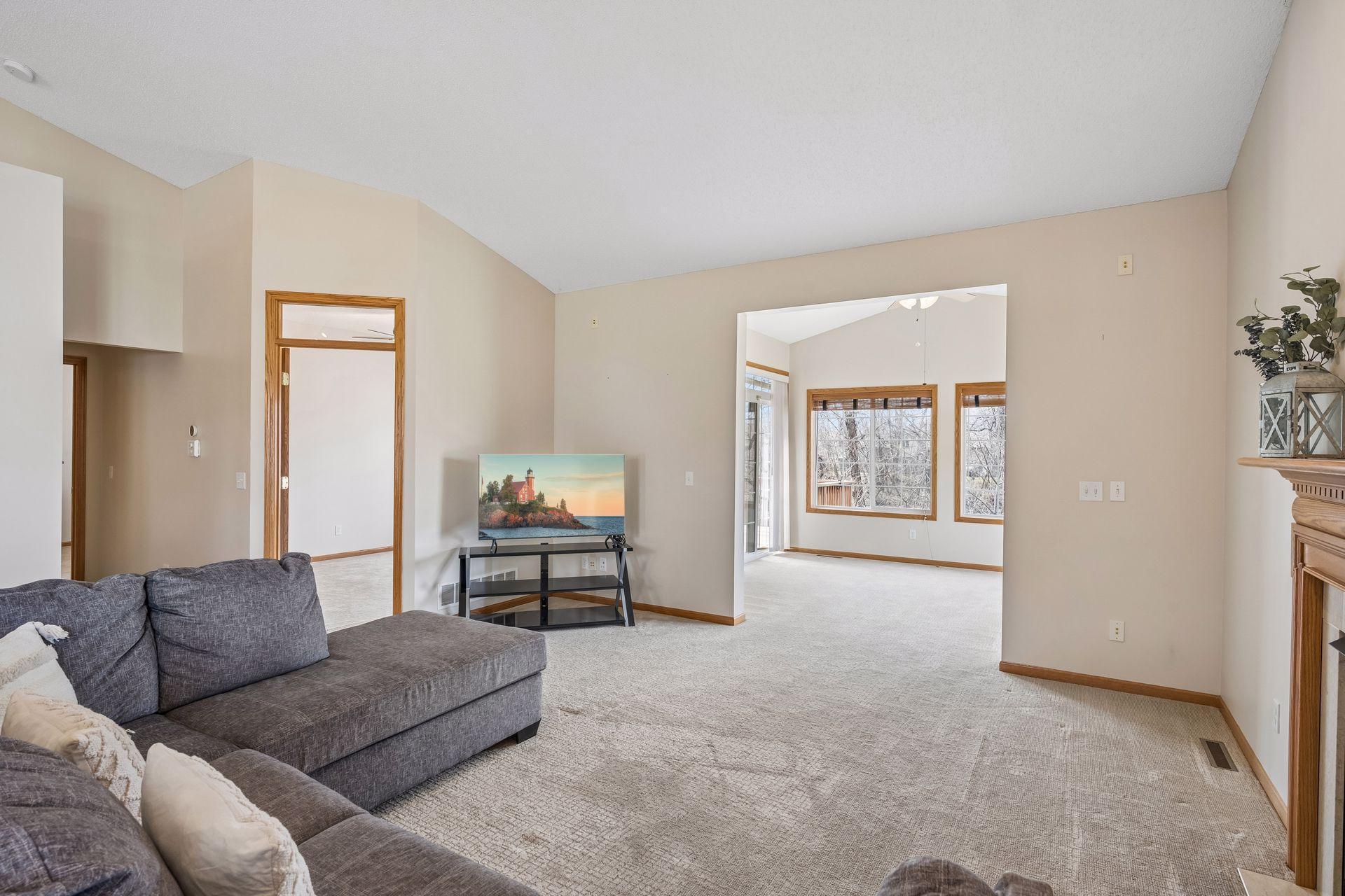 Living Room to Sun Room.