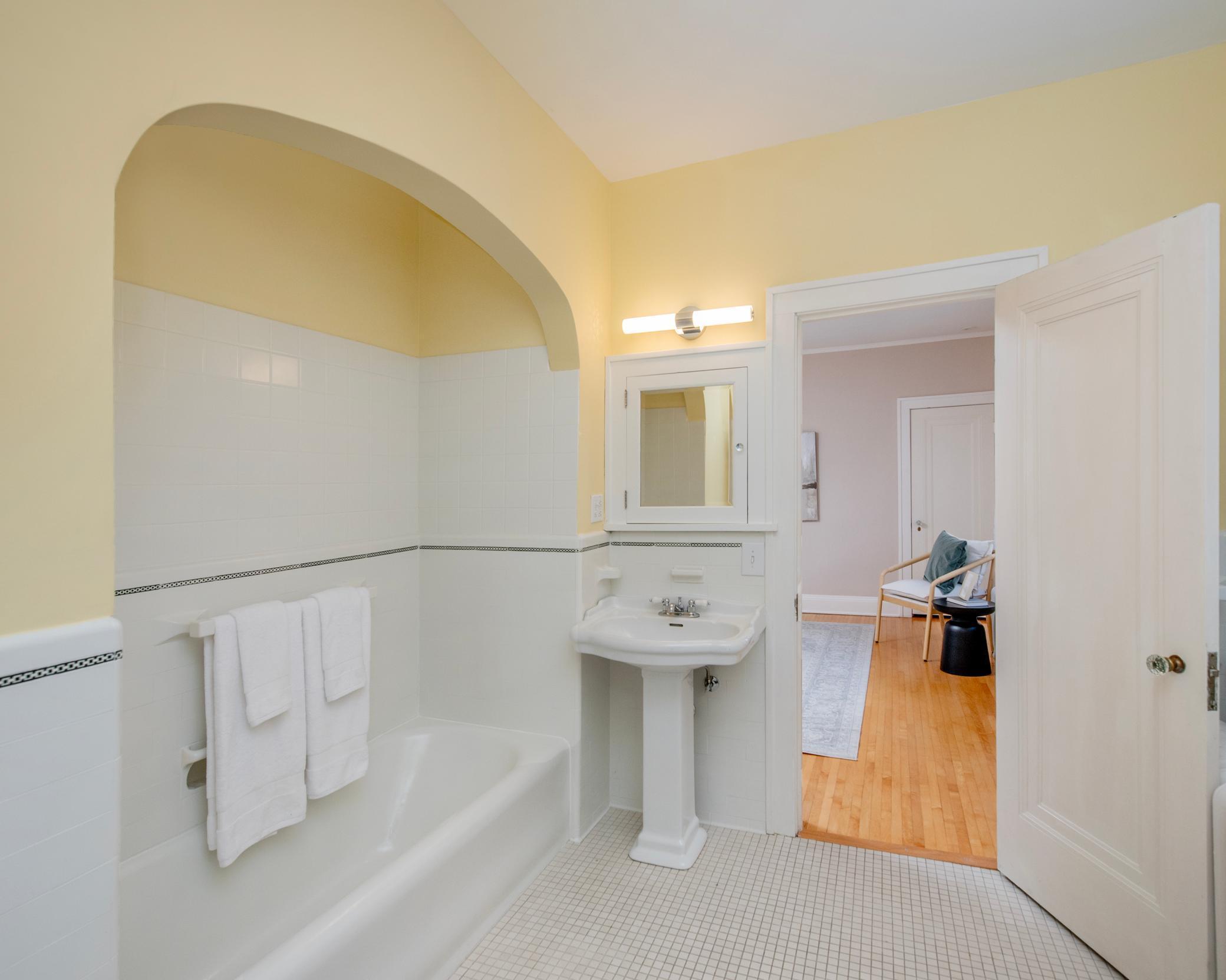 Classic tiles and fixtures