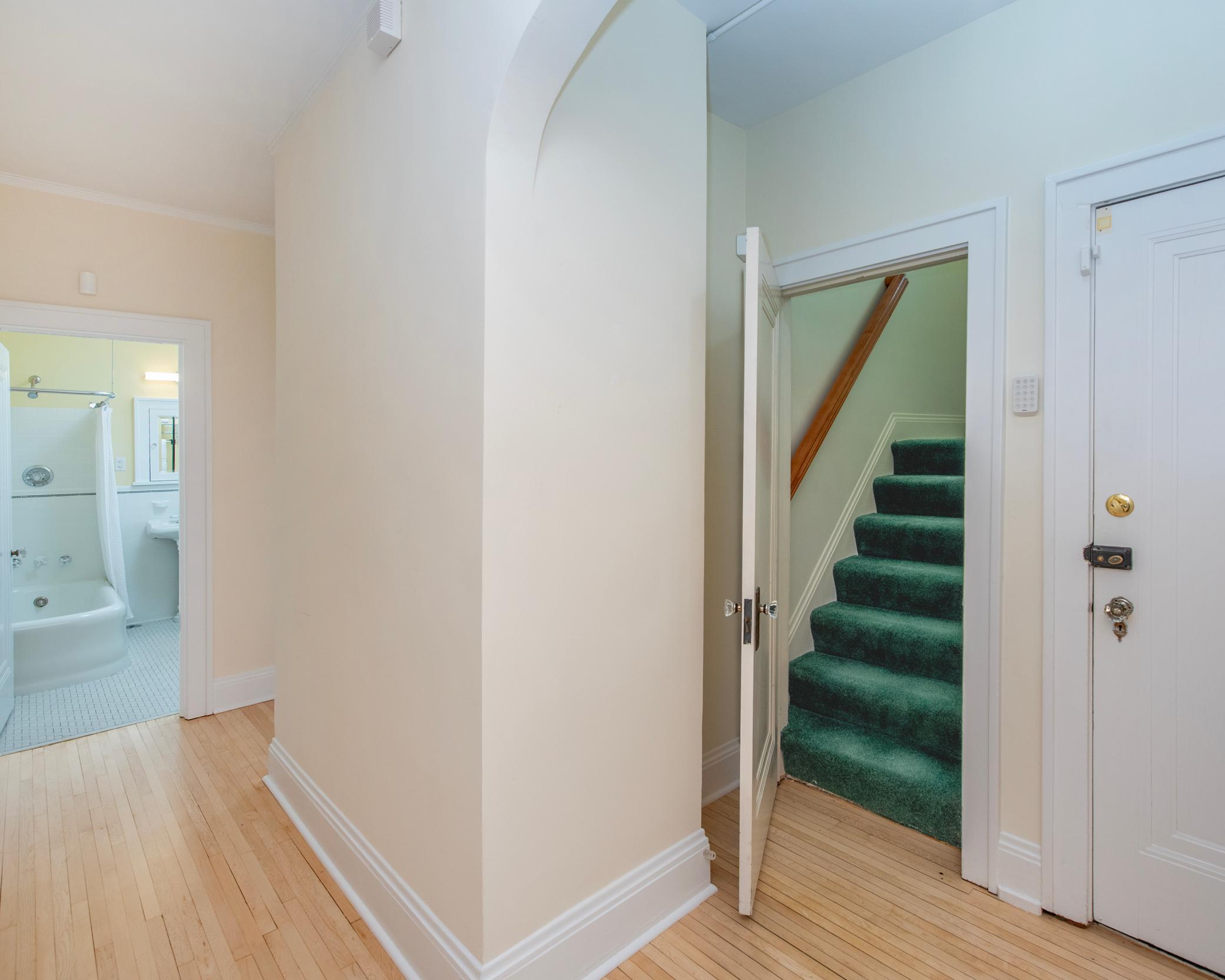 Access to second level of condo