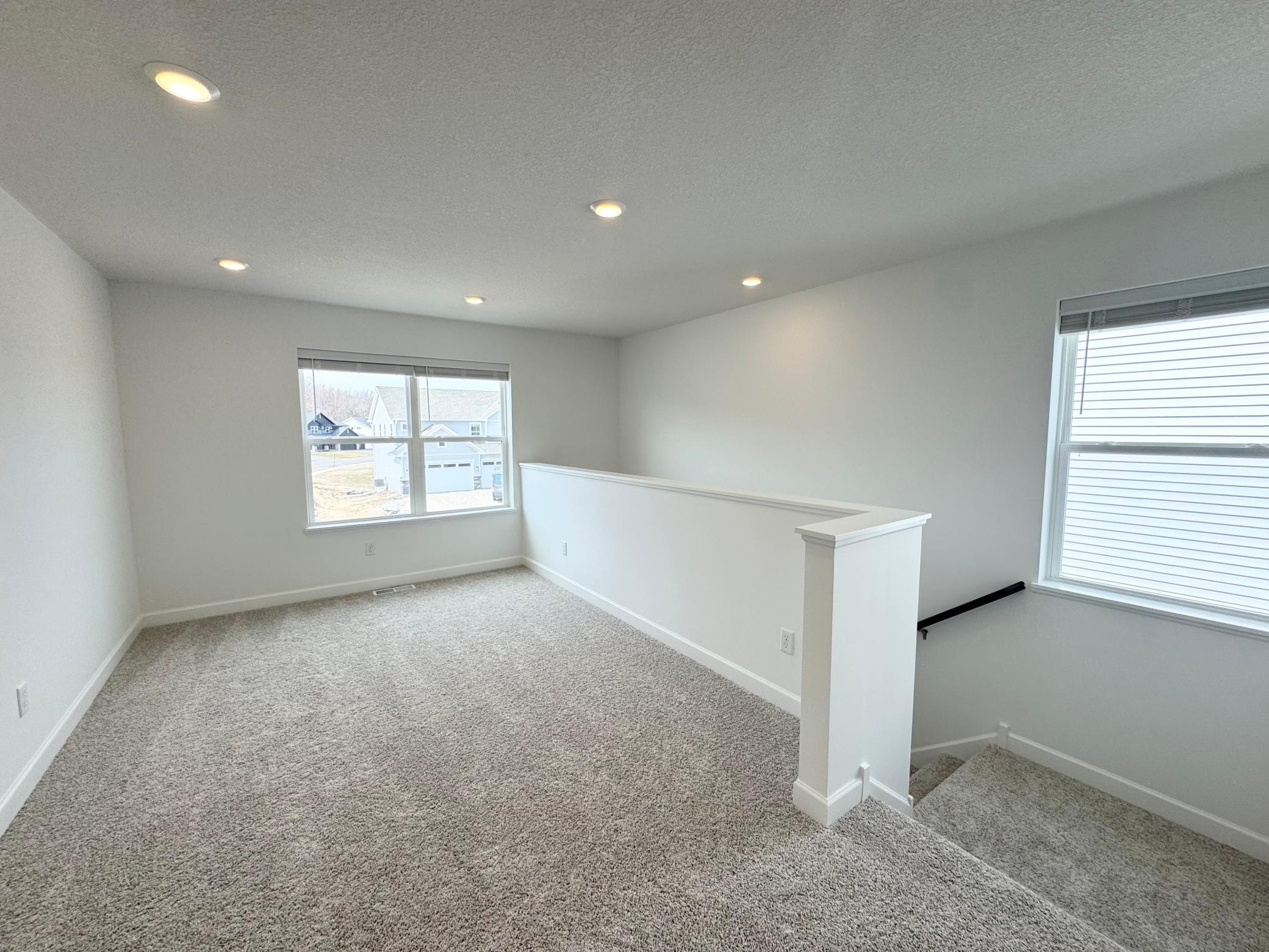 Progress photo of the actual home.