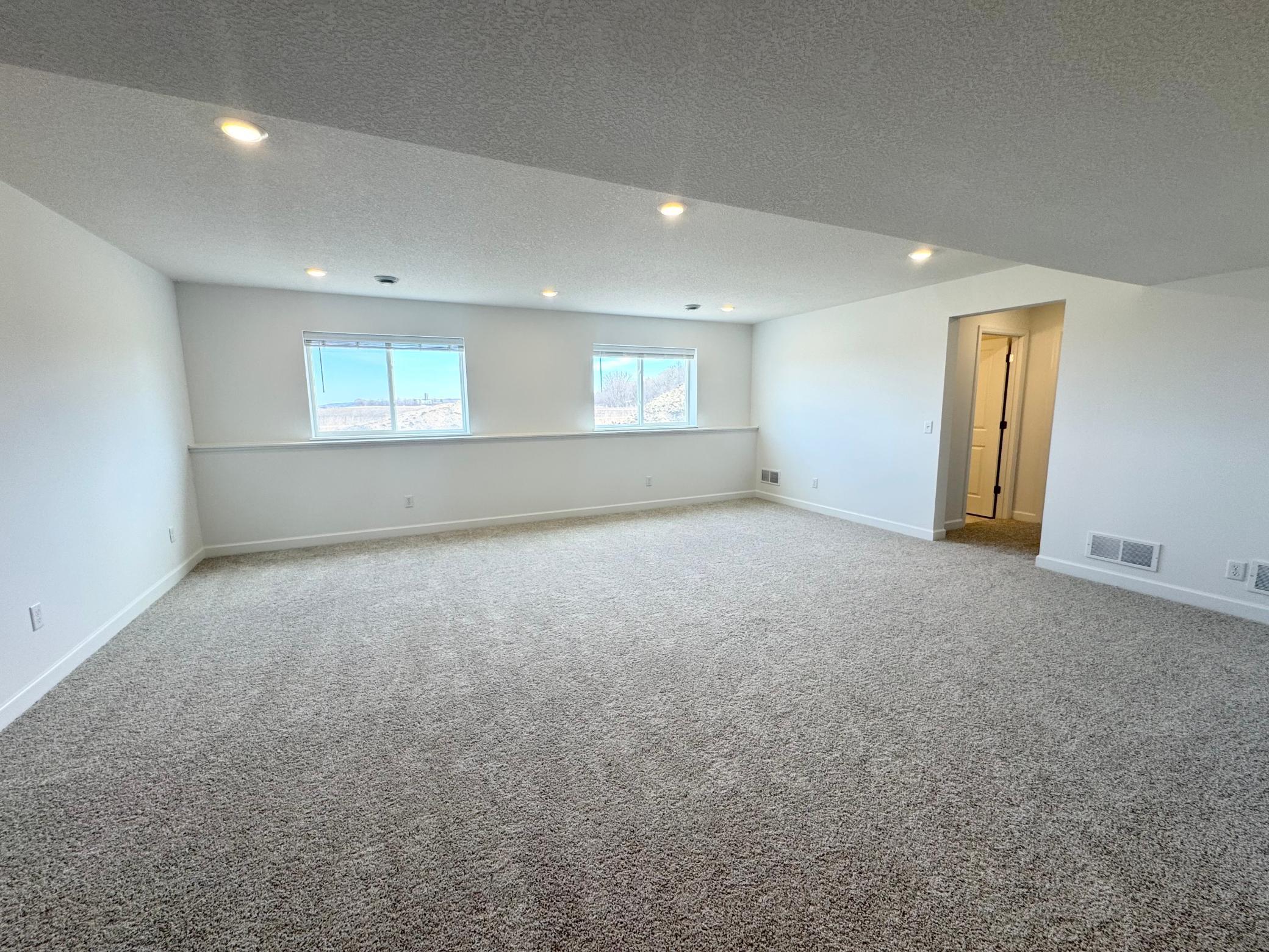 Progress photo of the actual home.