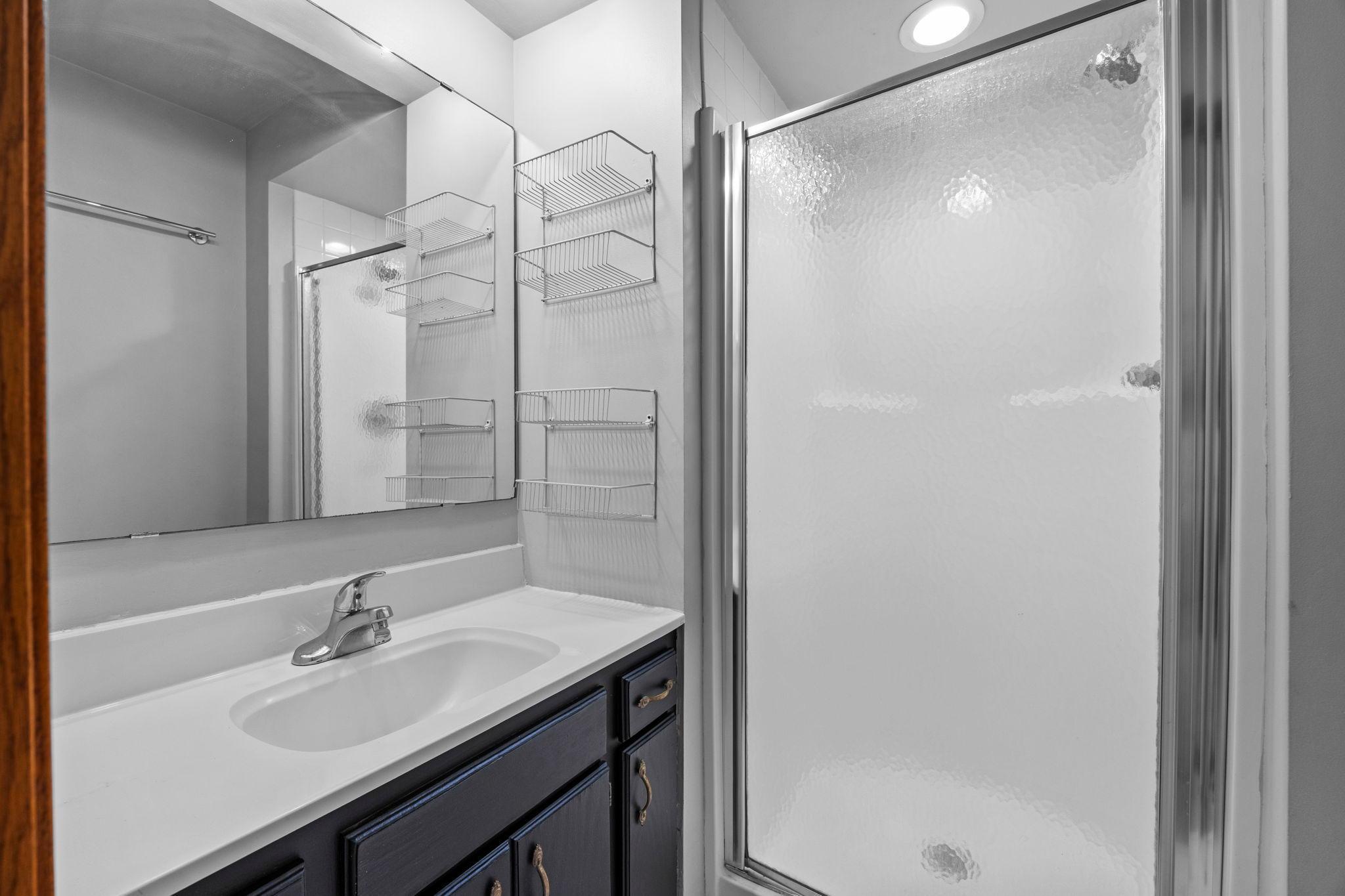 Second floor 1/4 bath