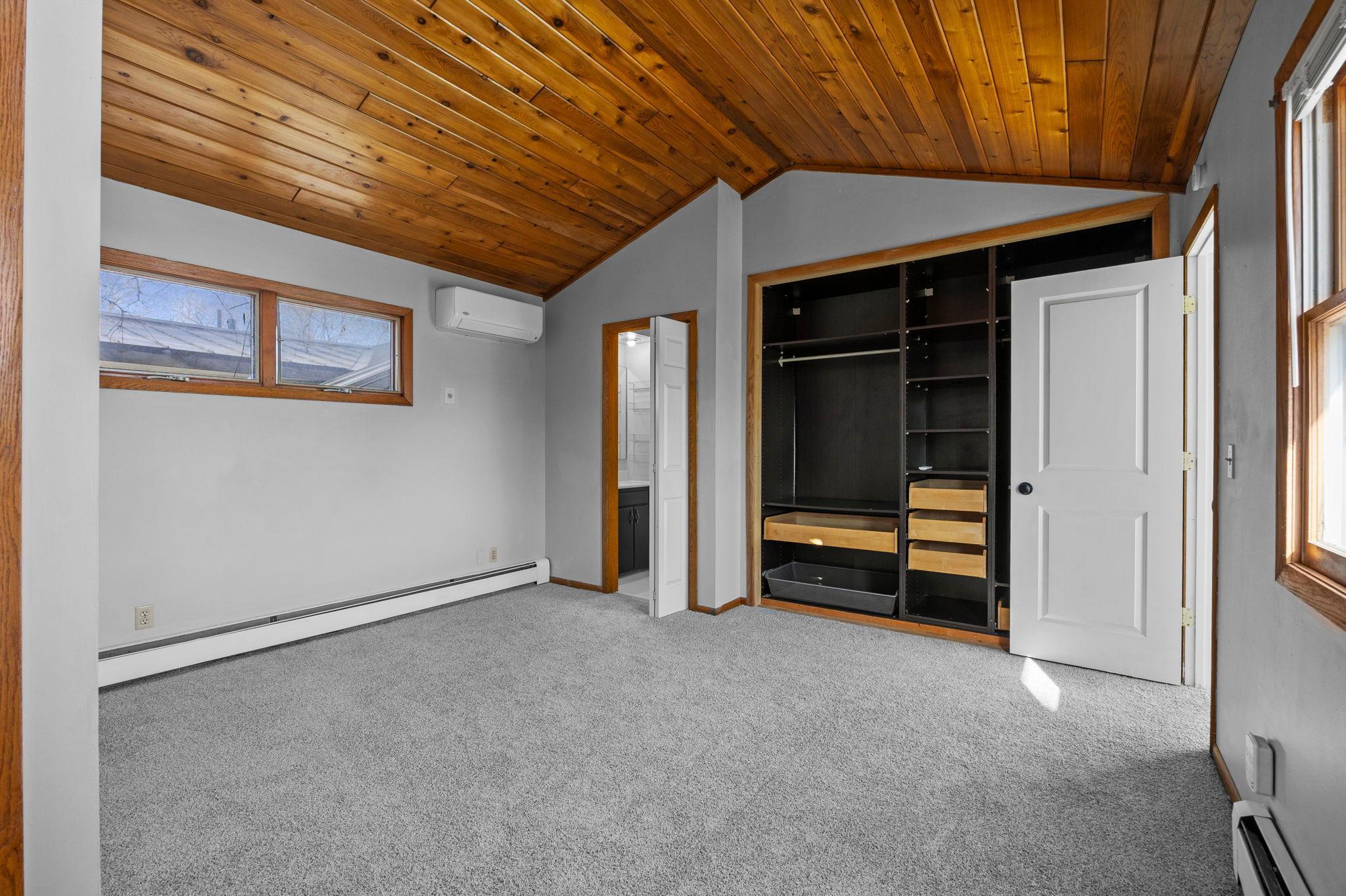 Third bedroom with 1/4 bath