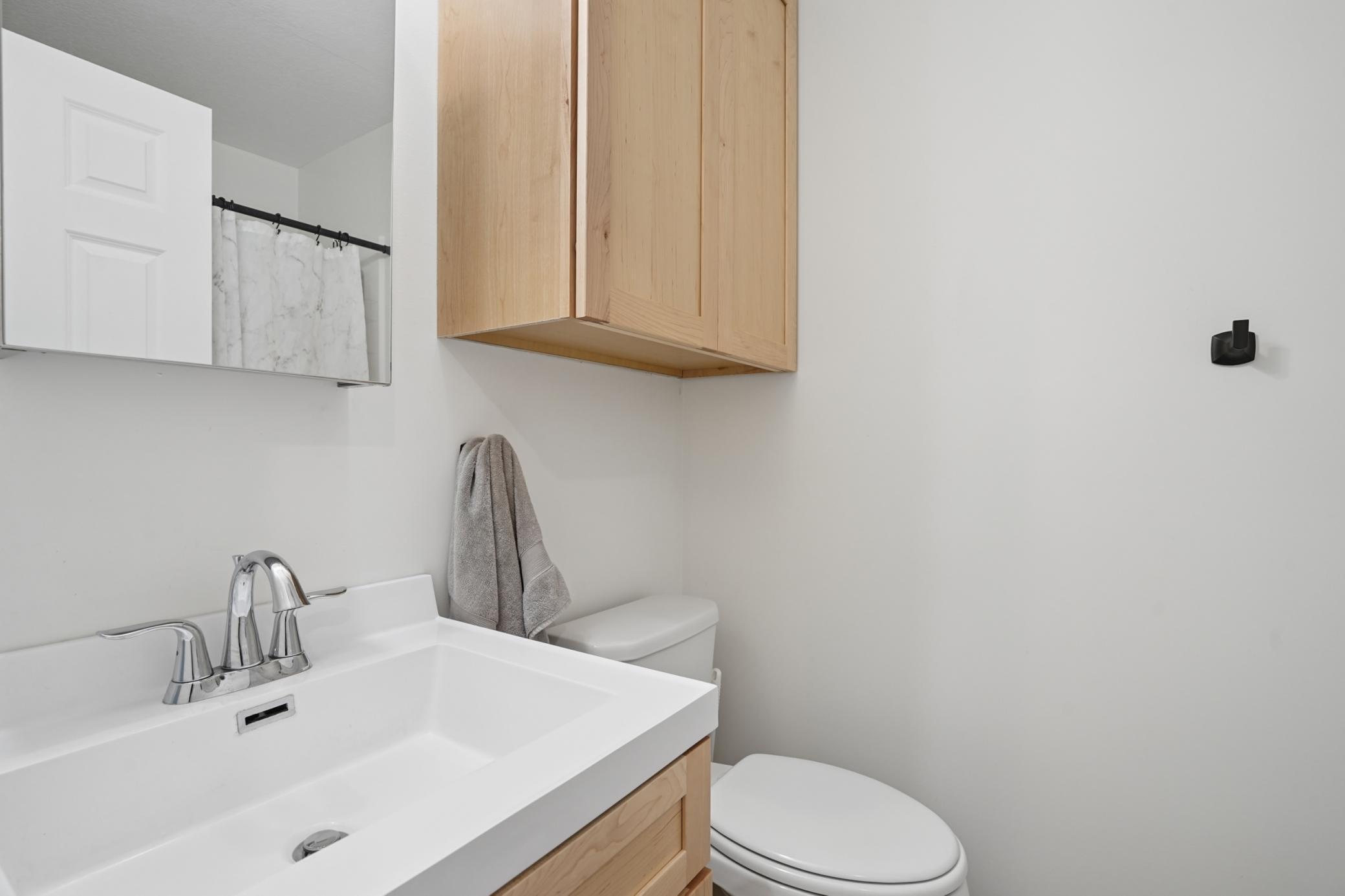 3/4 Bath in Lower Level