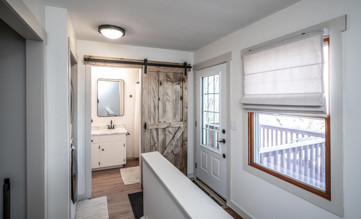 Back Entrance, Deck Access