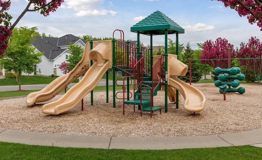 One of the many playgrounds located within the Stonemill neighborhood