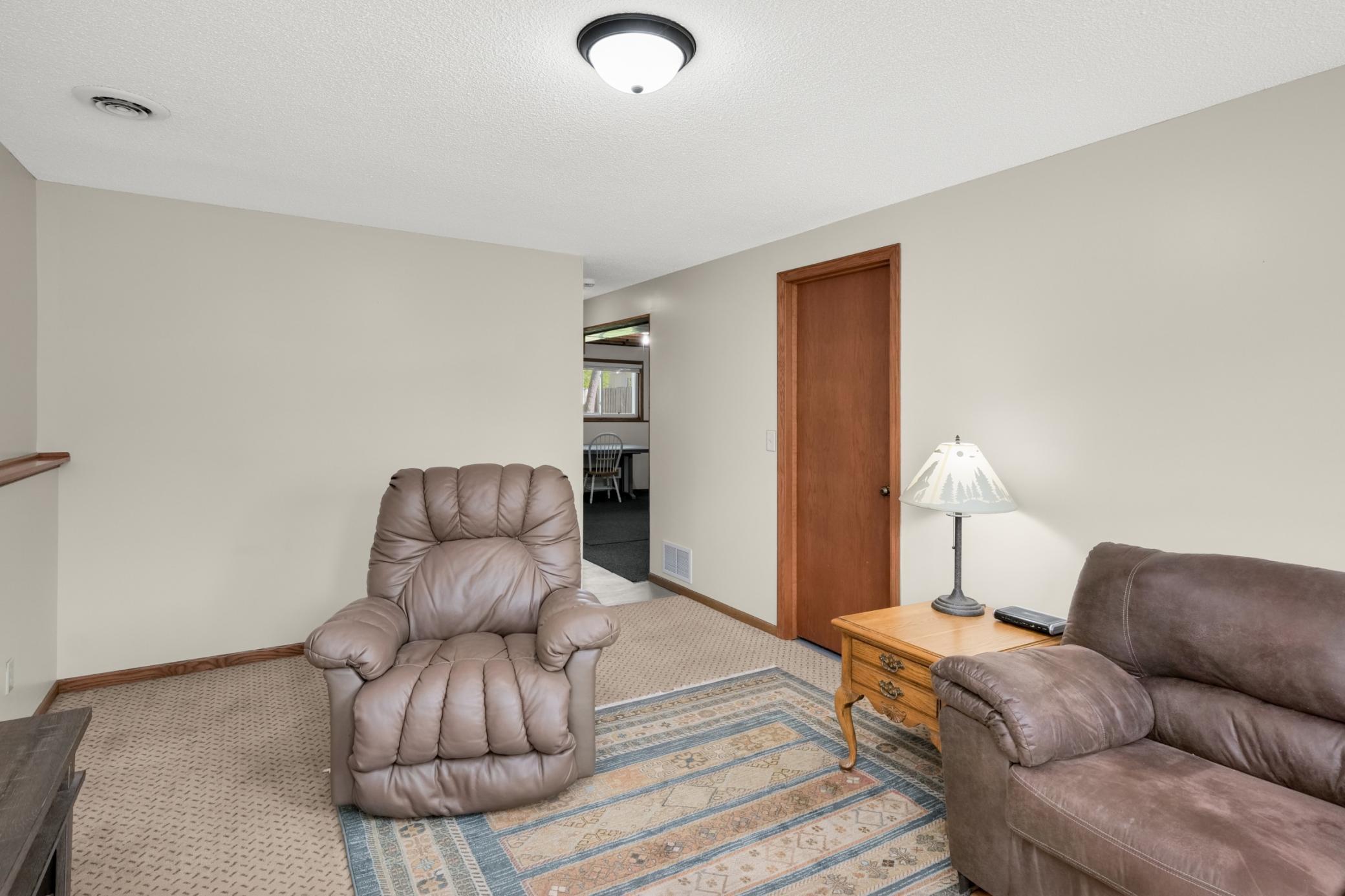 Lower level family room