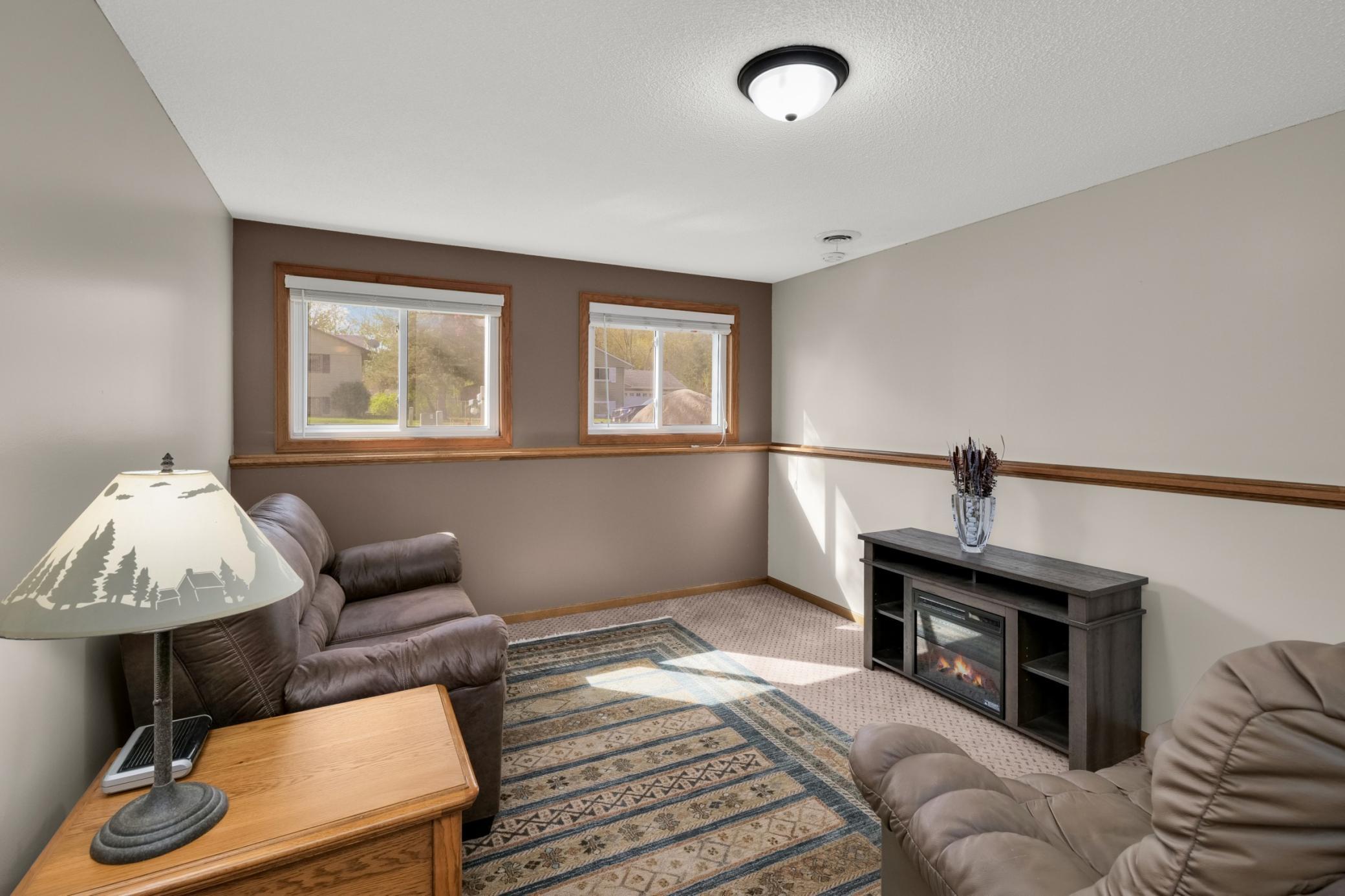 Lower level family room