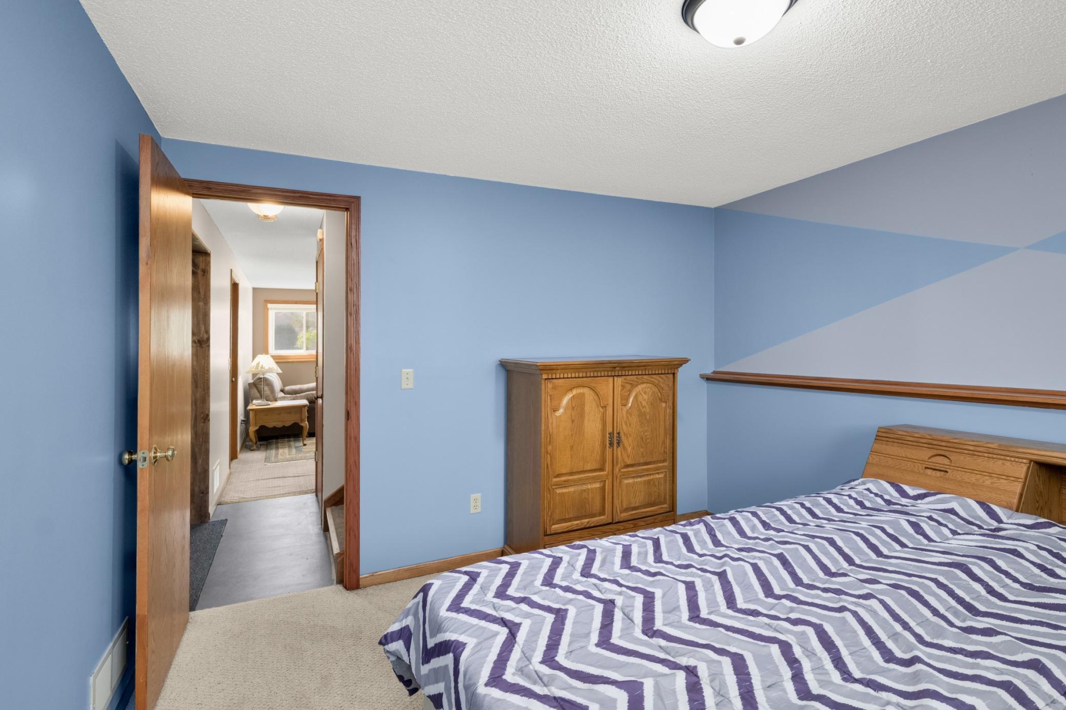 Lower level bedroom