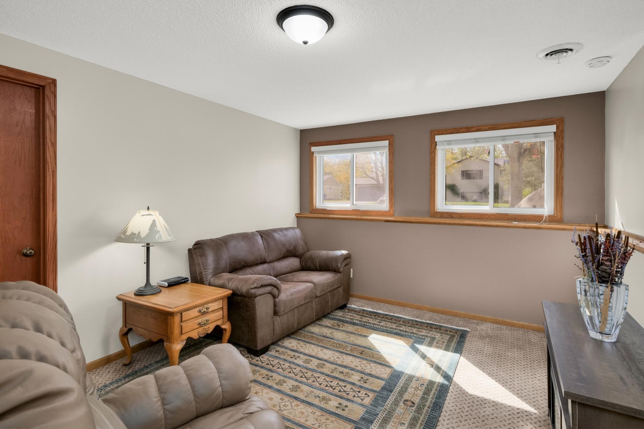 Lower level family room