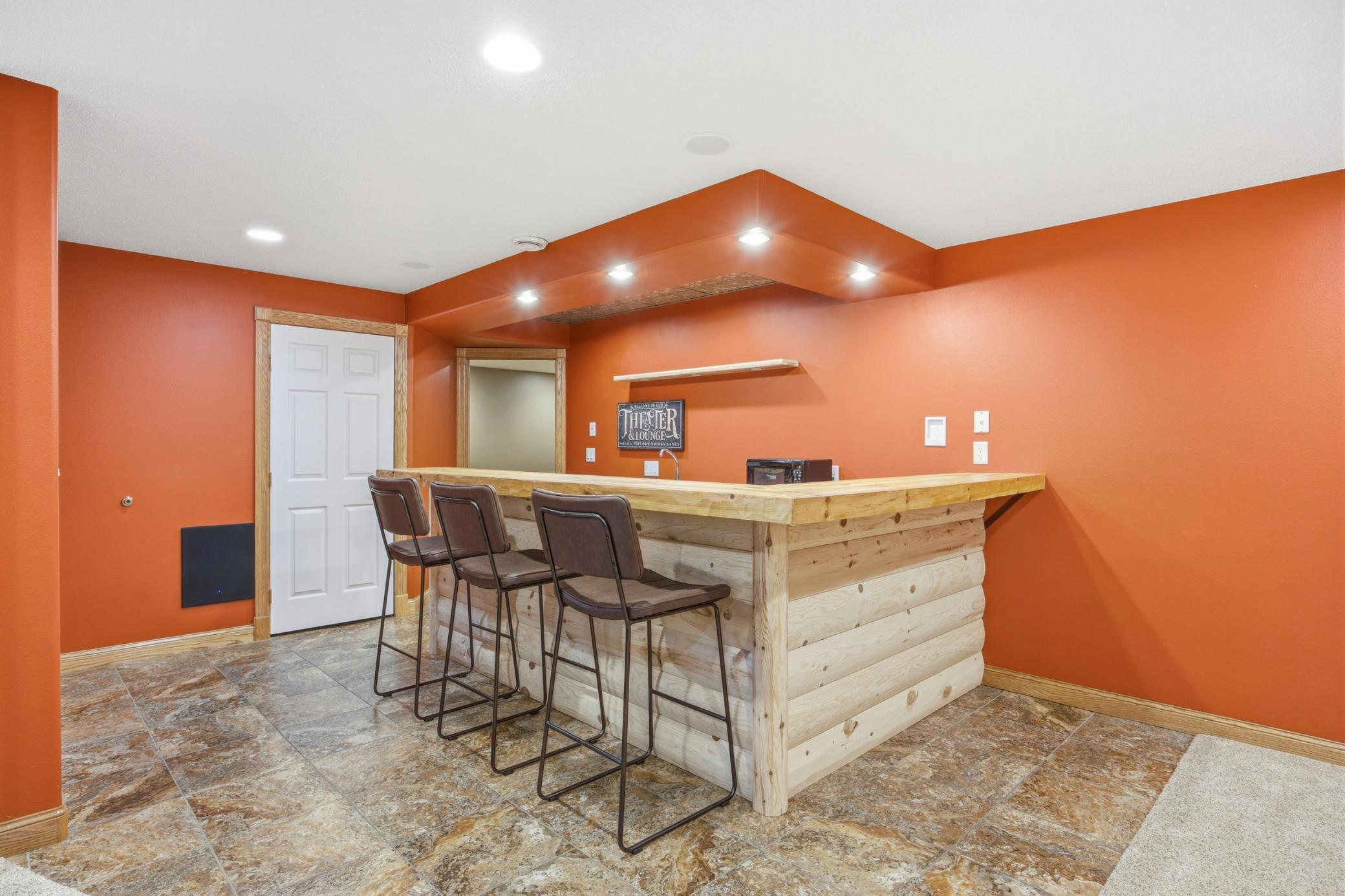Basement Bar/Entertaining Area