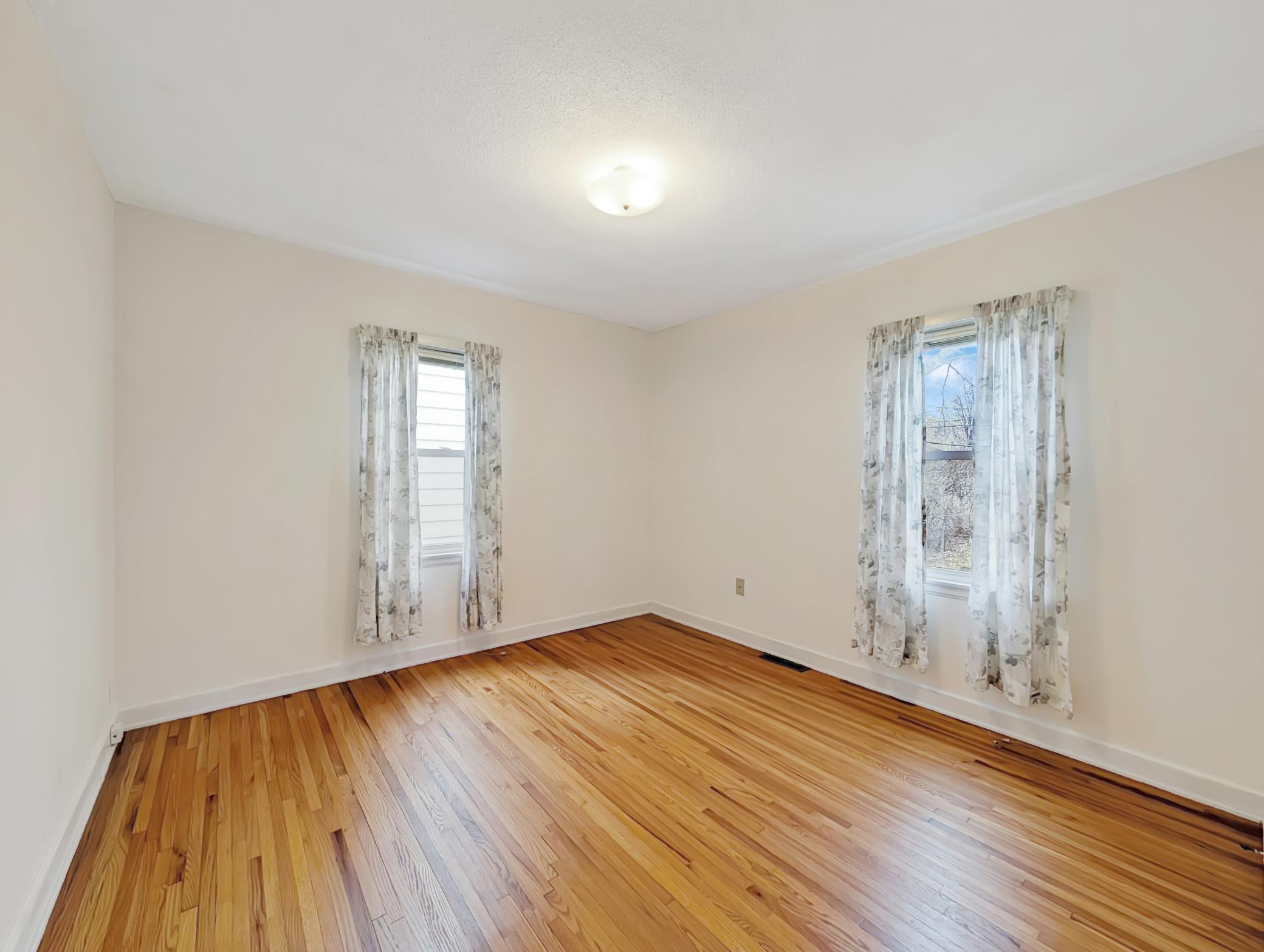 Primary bedroom on the main level!