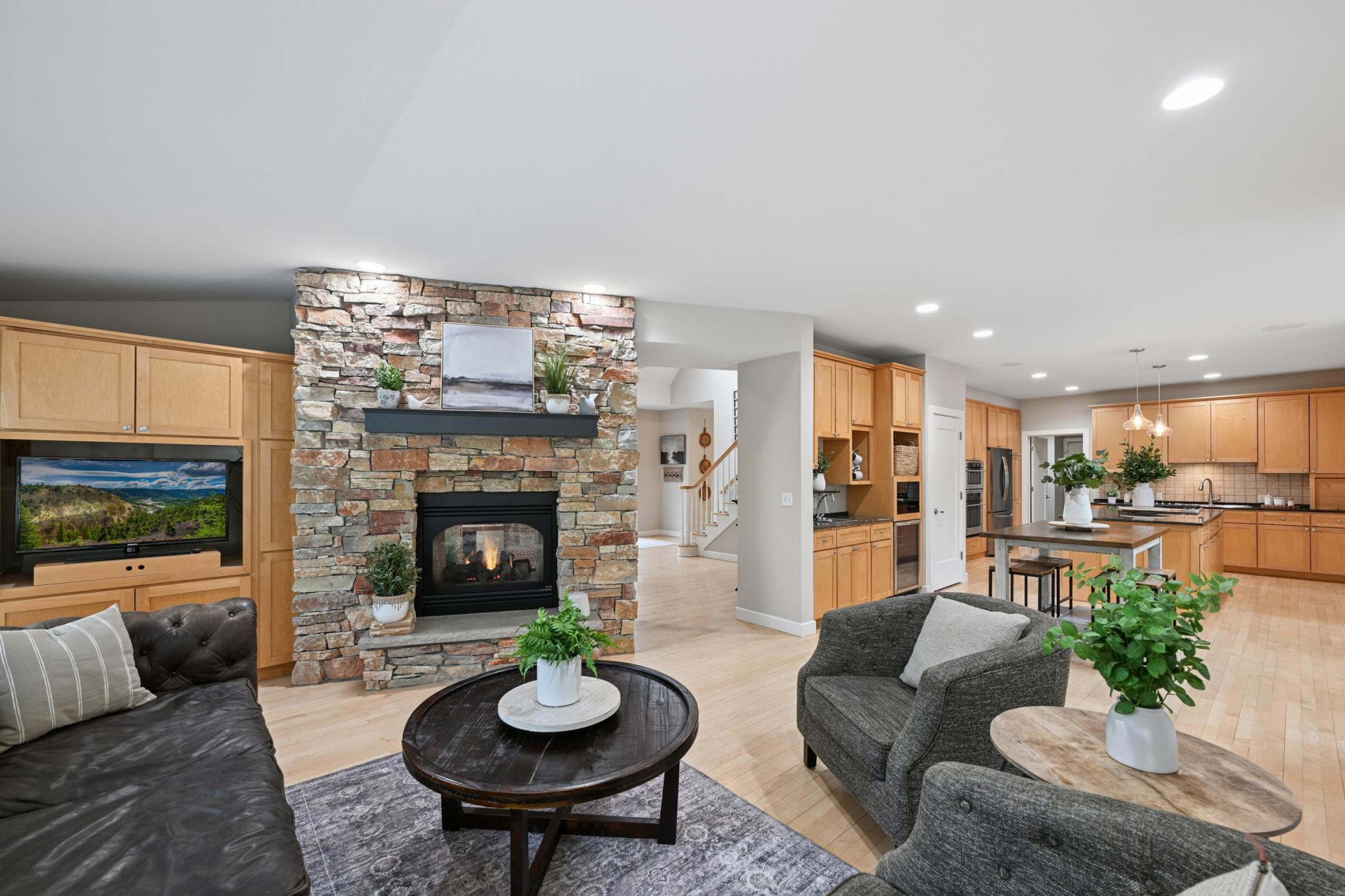 Open floor plan for family gatherings and entertaining!