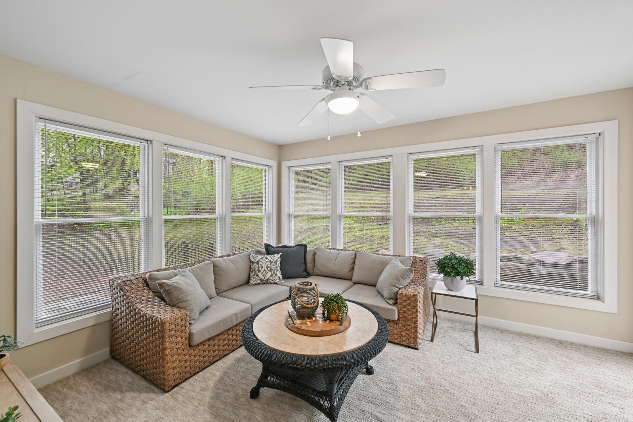 3-Season sun room.
