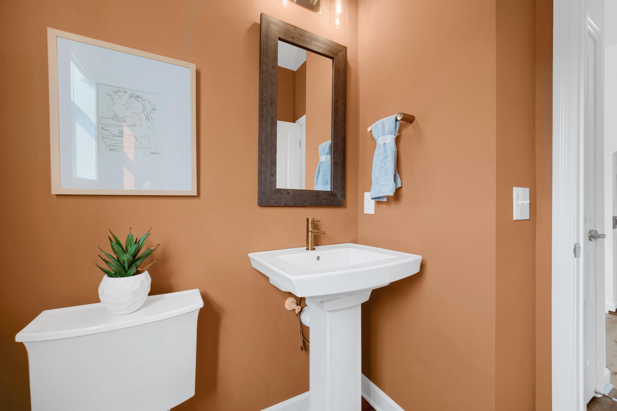 Main Level Bathroom (Photo of similar home - Colors and selections will vary)