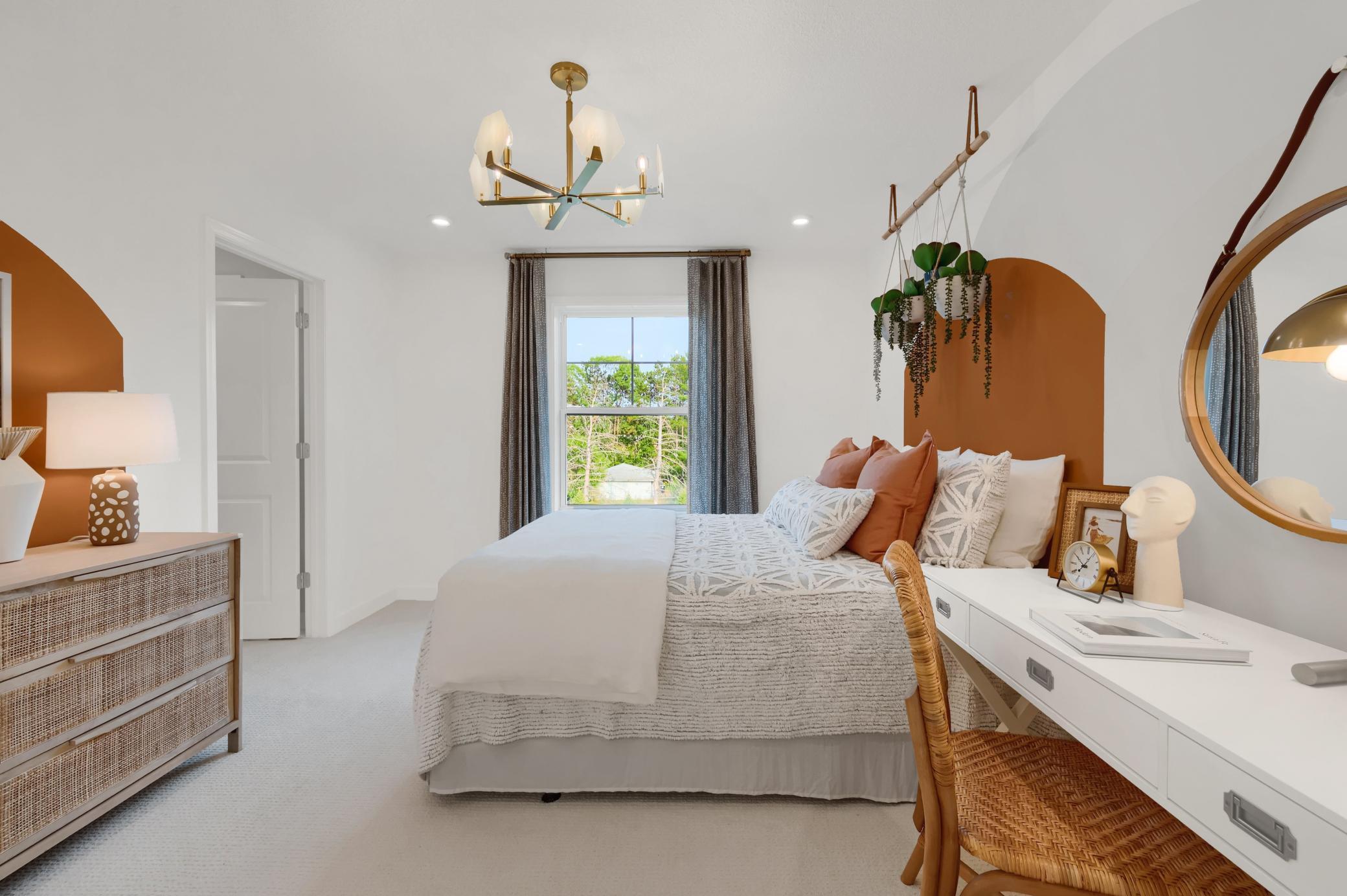 Second Bedroom (Photo of similar home - Colors and selections will vary)