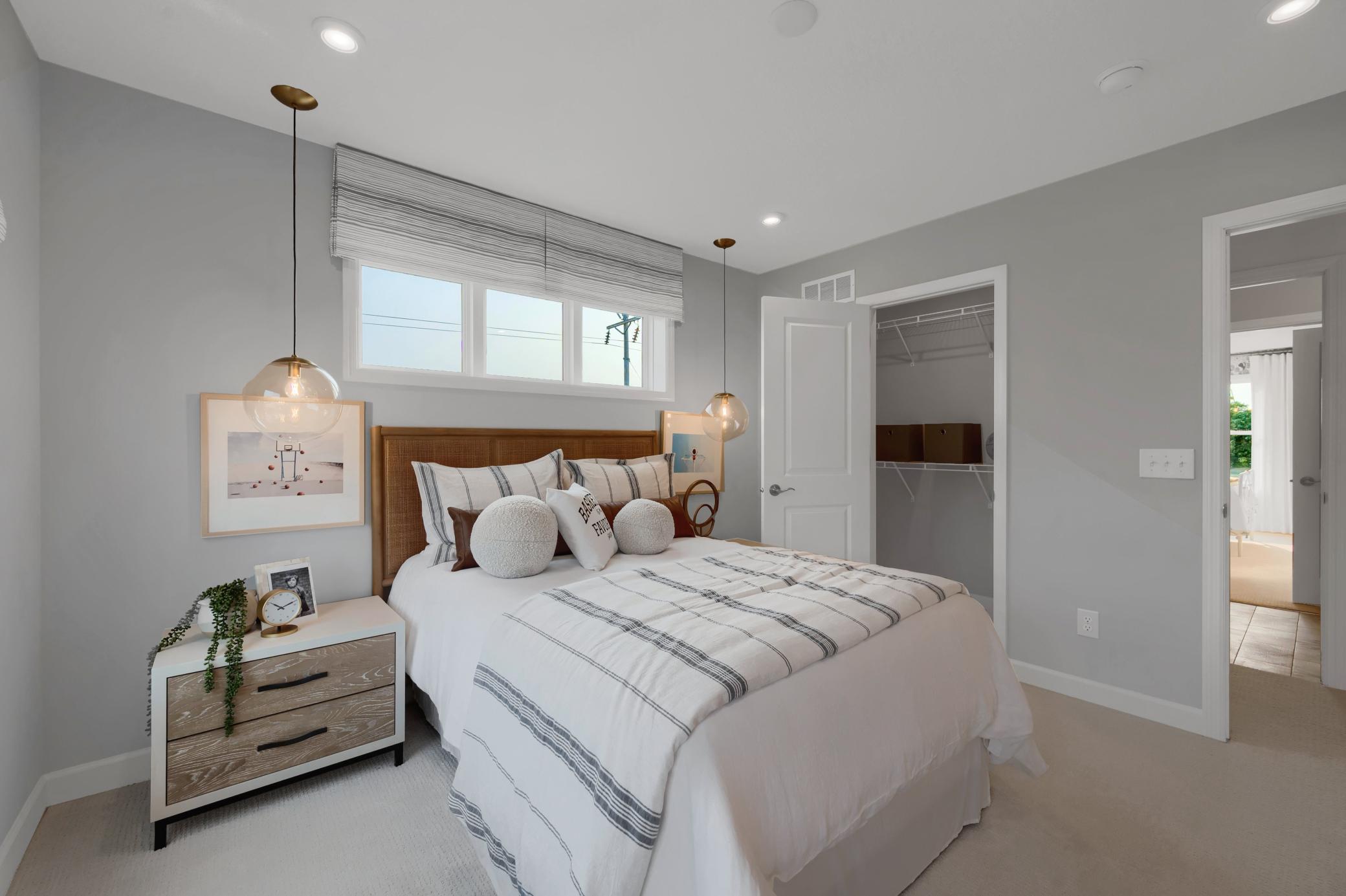 Third Bedroom (Photo of similar home - Colors and selections will vary)