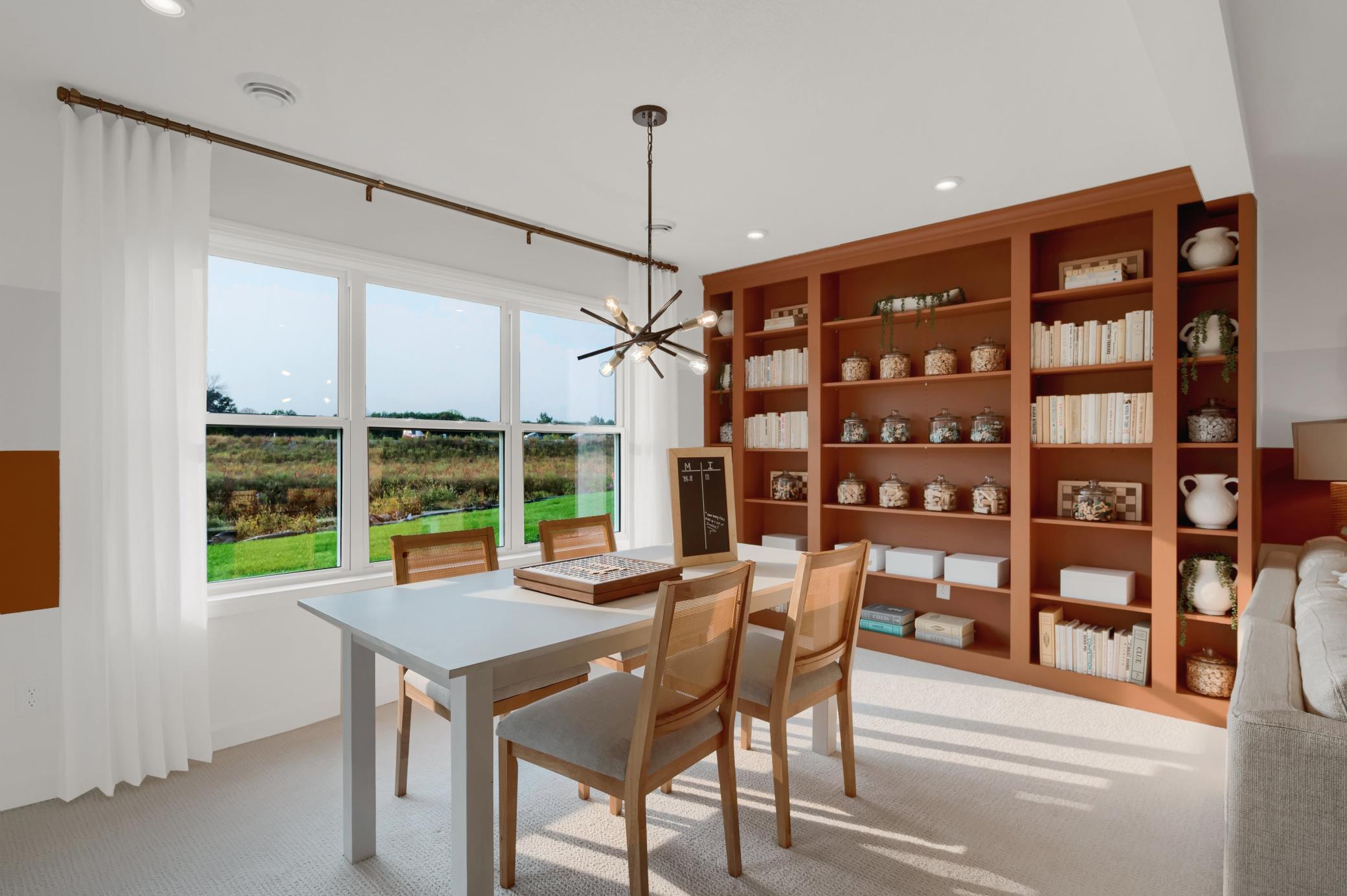 Finished Lower Level (Photo of similar home - Colors and selections will vary)