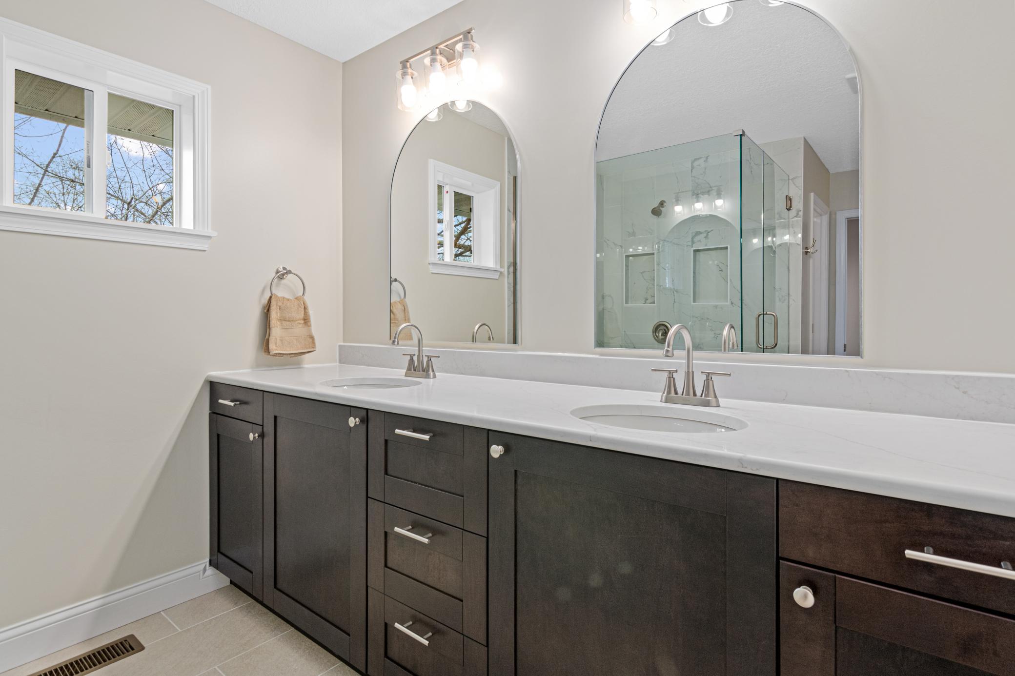 Owner suite double Vanity