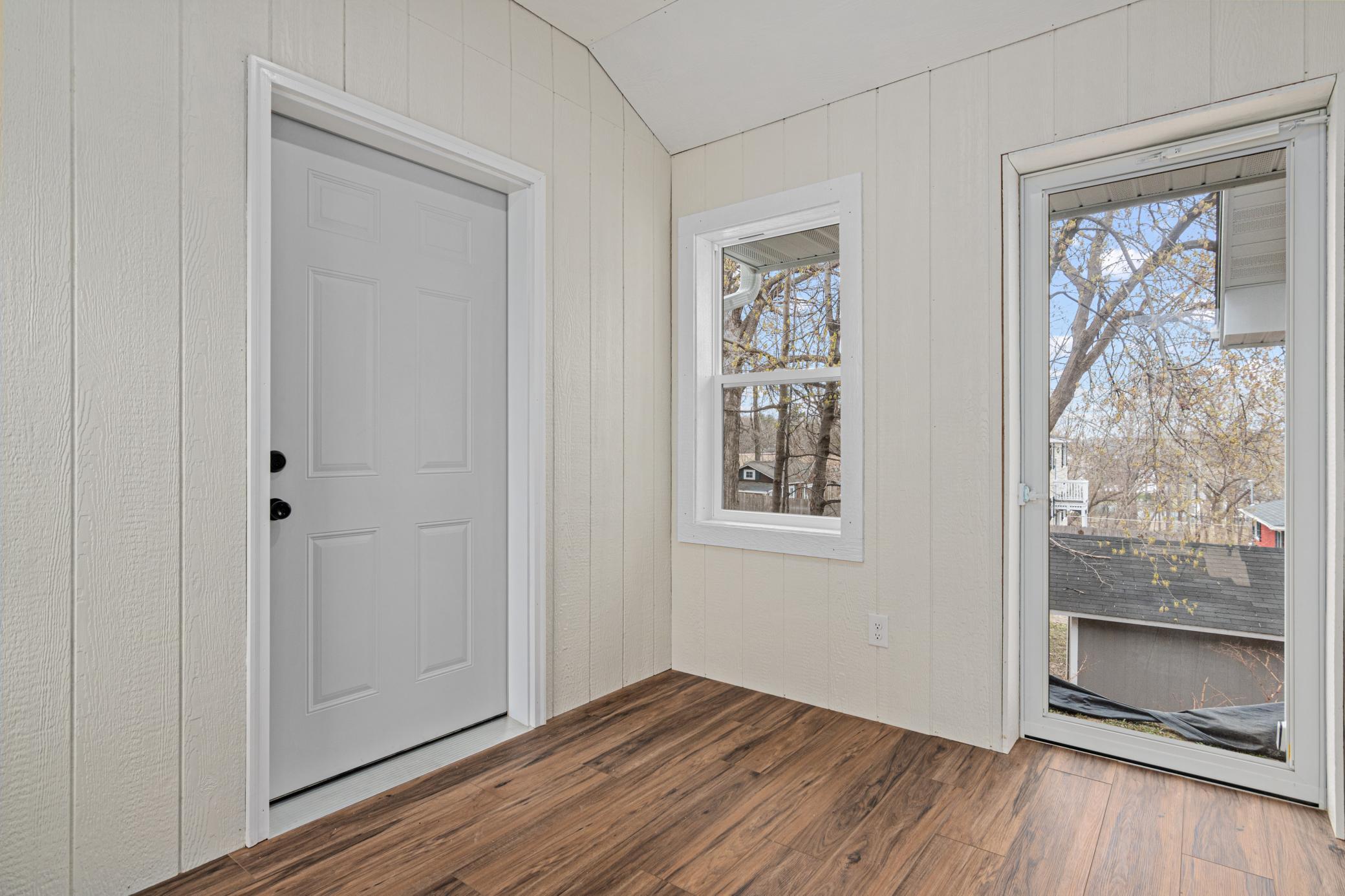 Breezeway to Garage and yard