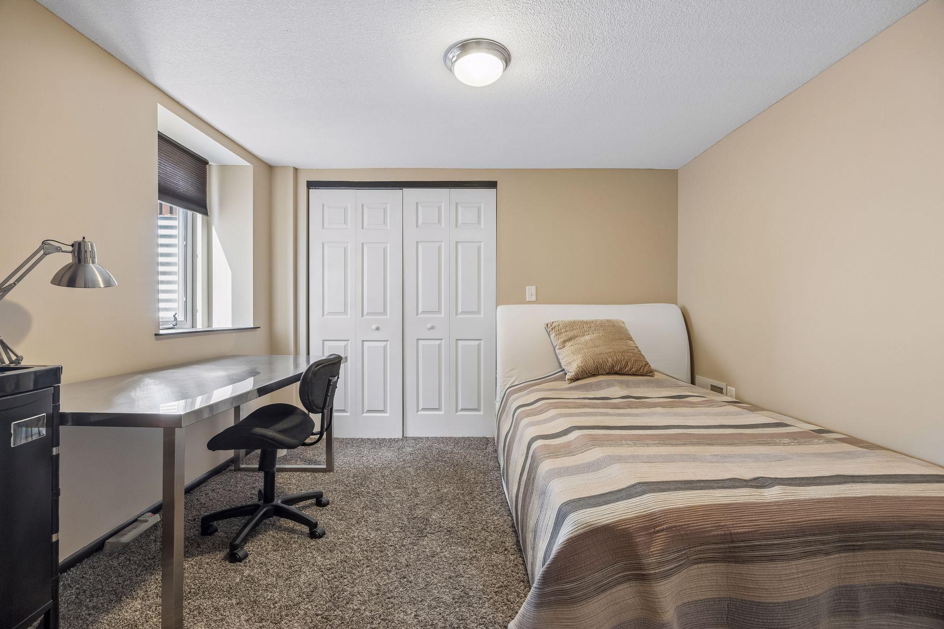 Perfect bedroom for guests or that teen that wants their own space.