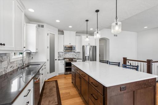 Brand new dishwasher, microwave, and fridge
