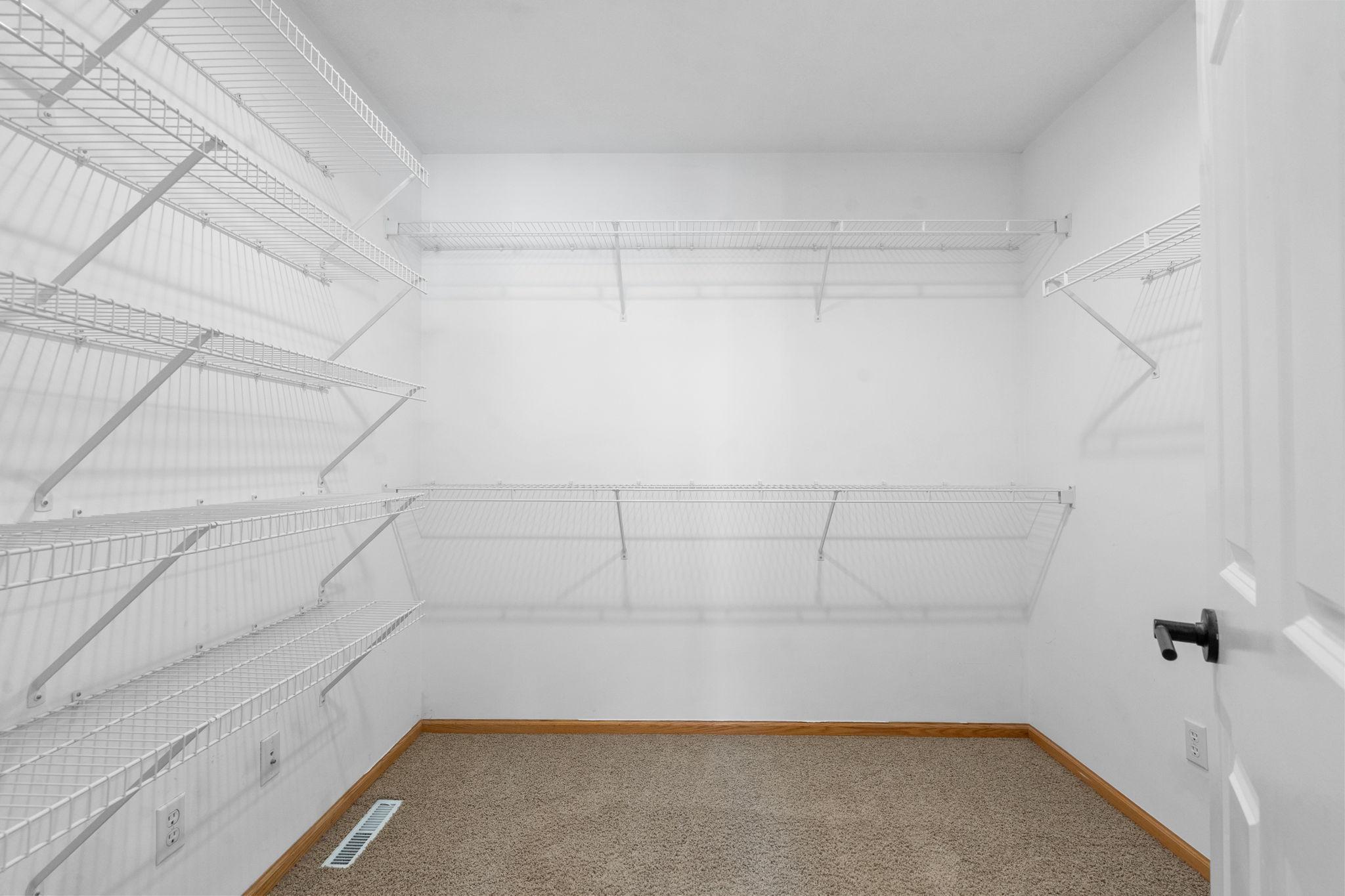 Primary Walk-In Closet