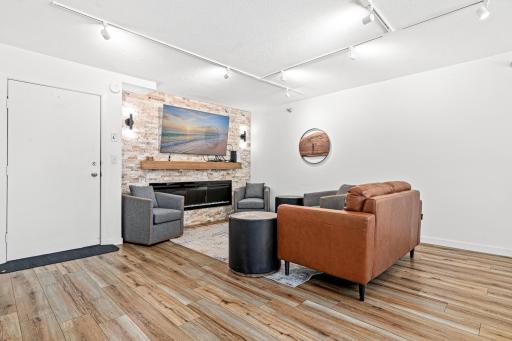 Community room, this condominium offers so much to all who live here.